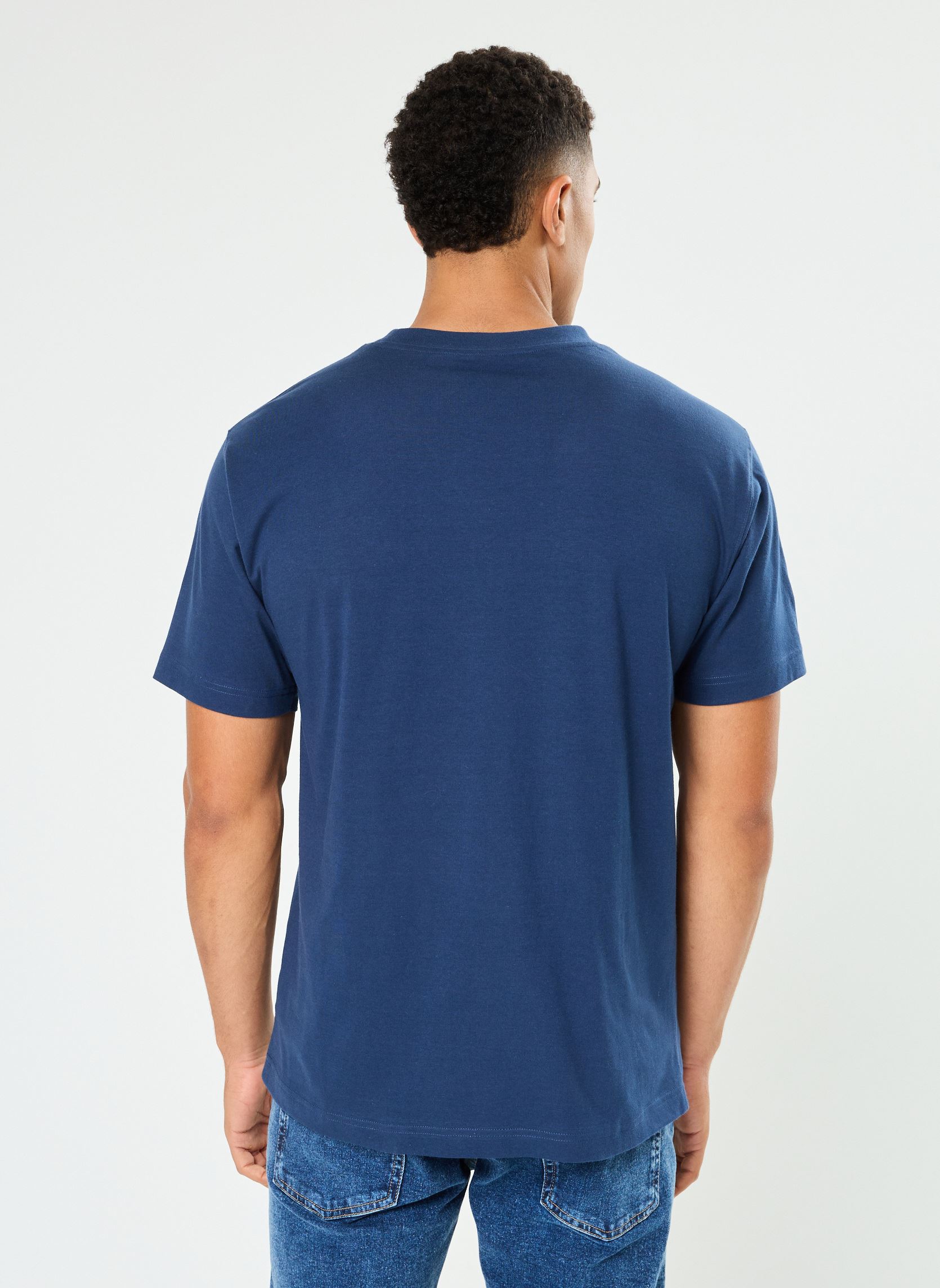 Tee-shirts manches courtes Sport Essentials Cotton T-Shirt homme bleu New Balance Tee-shirts manches courtes Sport Essentials Cotton T-Shirt homme bleu NB navy