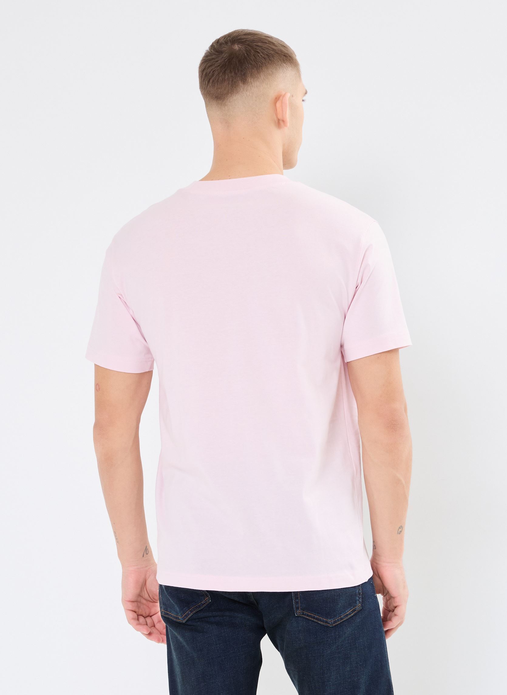 Tee-shirts manches courtes Sport Essentials Cotton T-Shirt homme rose New Balance Tee-shirts manches courtes Sport Essentials Cotton T-Shirt homme rose Rose Sugar