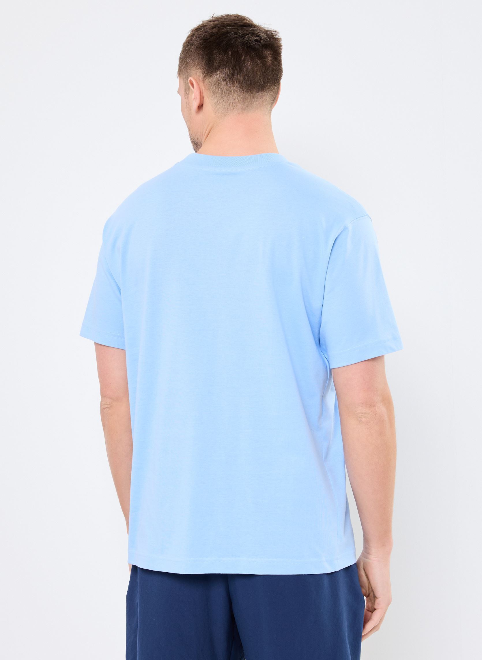 Kurzarm-T-Shirts Sport Essentials Cotton T-Shirt herren blau New Balance Kurzarm-T-Shirts Sport Essentials Cotton T-Shirt herren blau ELECTRIC SKY