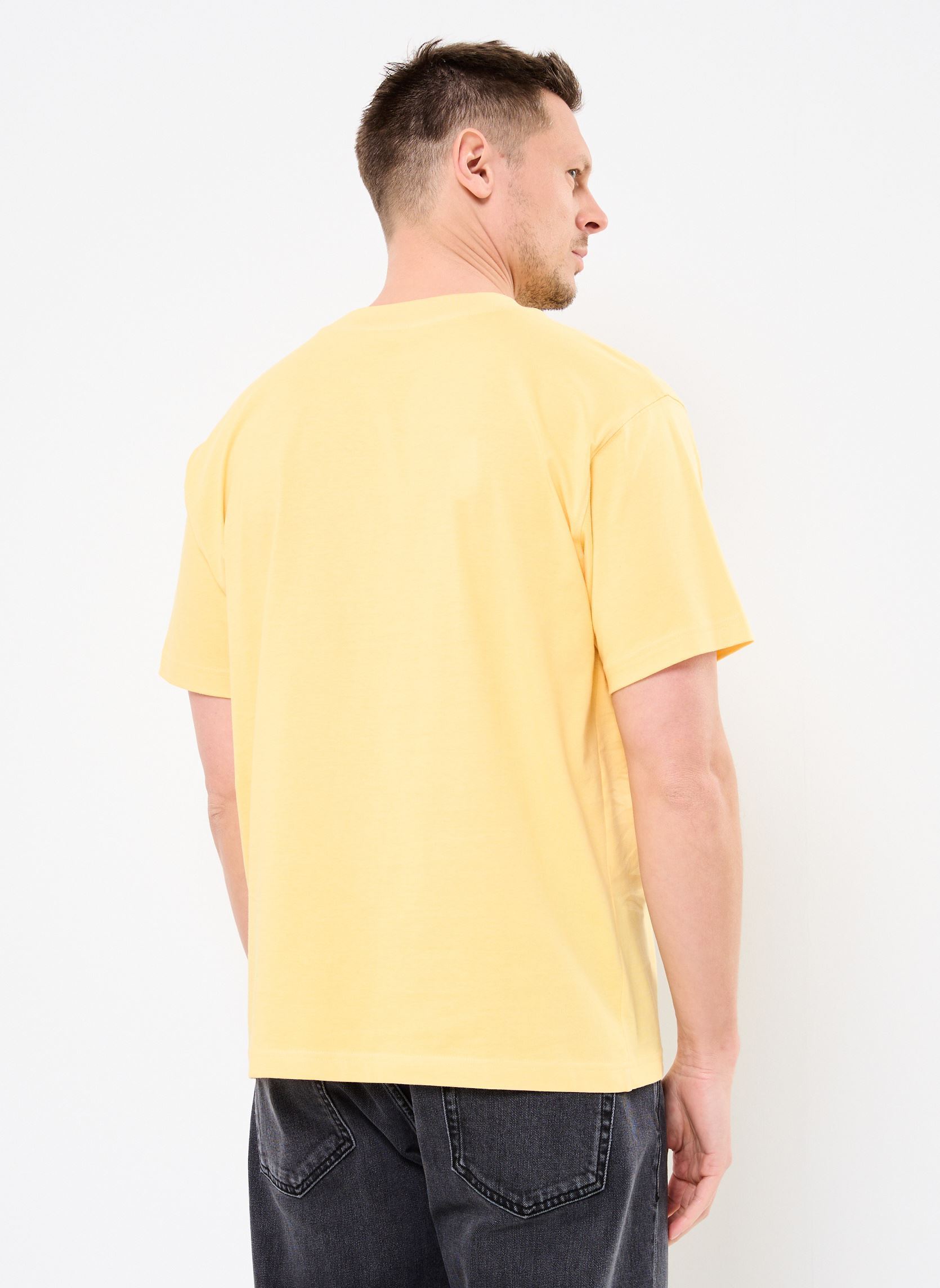 Tee-shirts manches courtes Sport Essentials Cotton T-Shirt homme orange New Balance Tee-shirts manches courtes Sport Essentials Cotton T-Shirt homme orange Clementine
