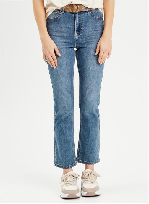 Cache Cache Jeans droit MALOH-KICK2 femme bleu