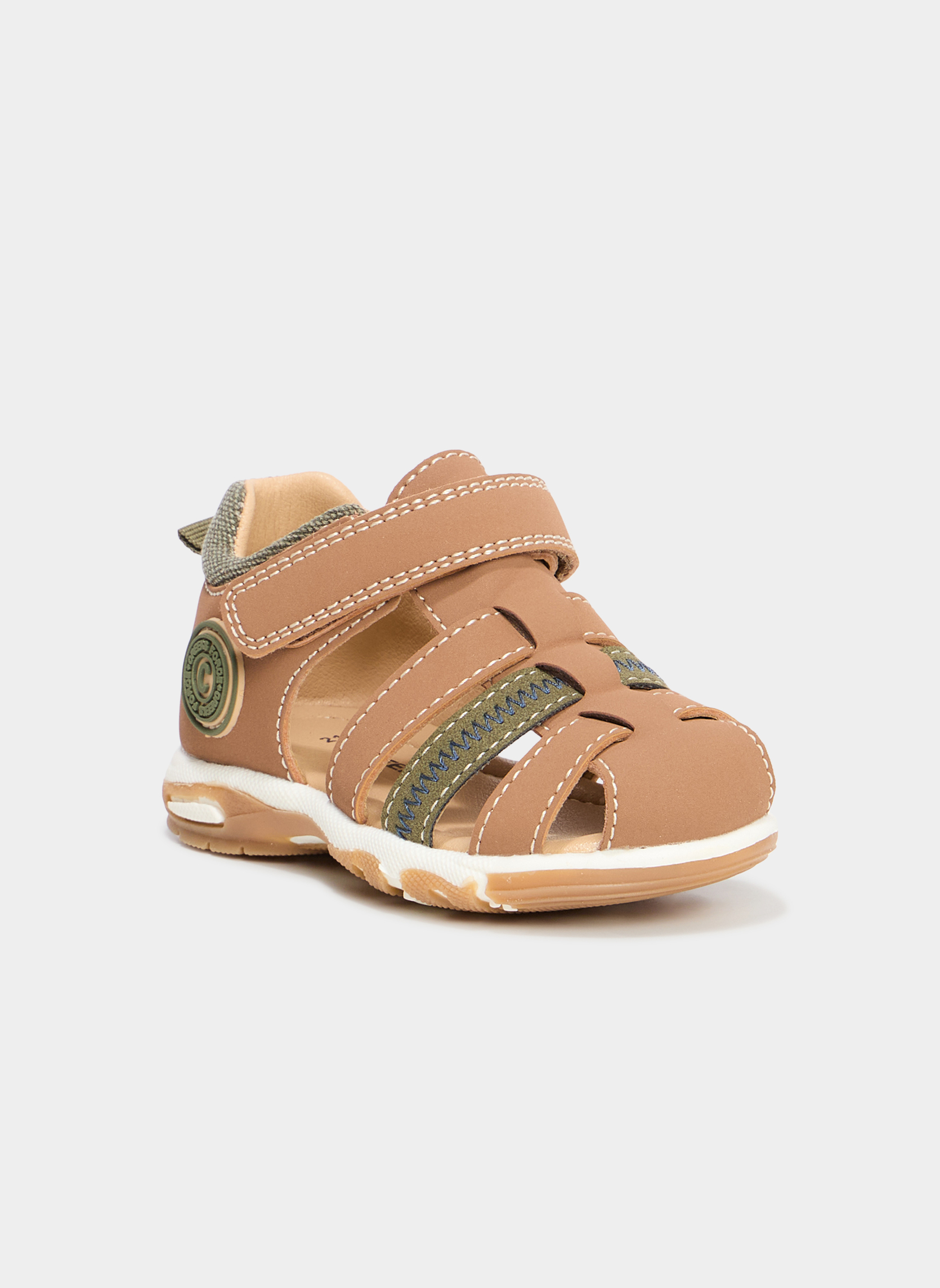 Sandales PFLECHET_S_BBG_SAND_0_231 garçon marron CREEKS Sandales PFLECHET_S_BBG_SAND_0_231 garçon marron Marron