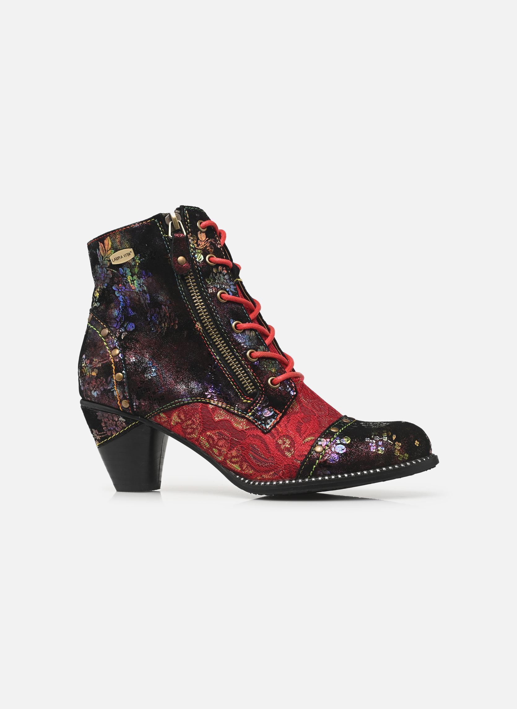 Geschnürte Stiefeletten Alcizeeo 12 damen rot Laura Vita Geschnürte Stiefeletten Alcizeeo 12 damen rot FRAMBOISE