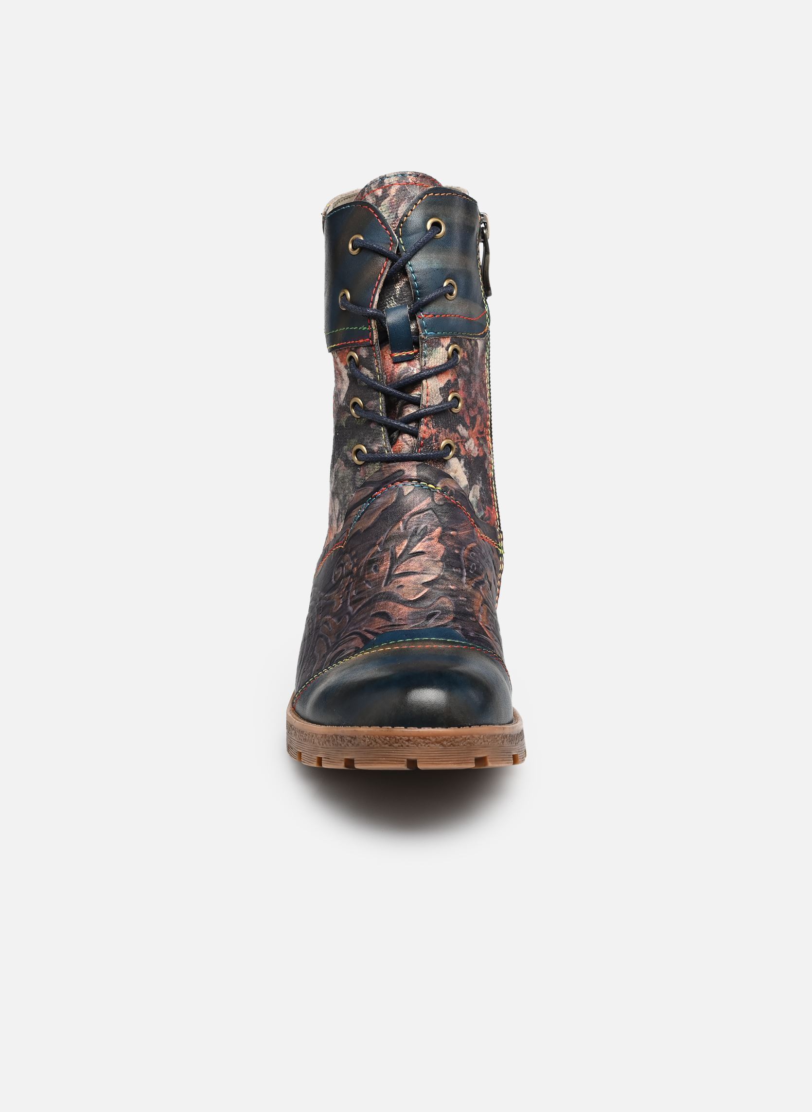 Geschnürte Stiefeletten COCRAILO 24 damen blau Laura Vita Geschnürte Stiefeletten COCRAILO 24 damen blau INDIGO