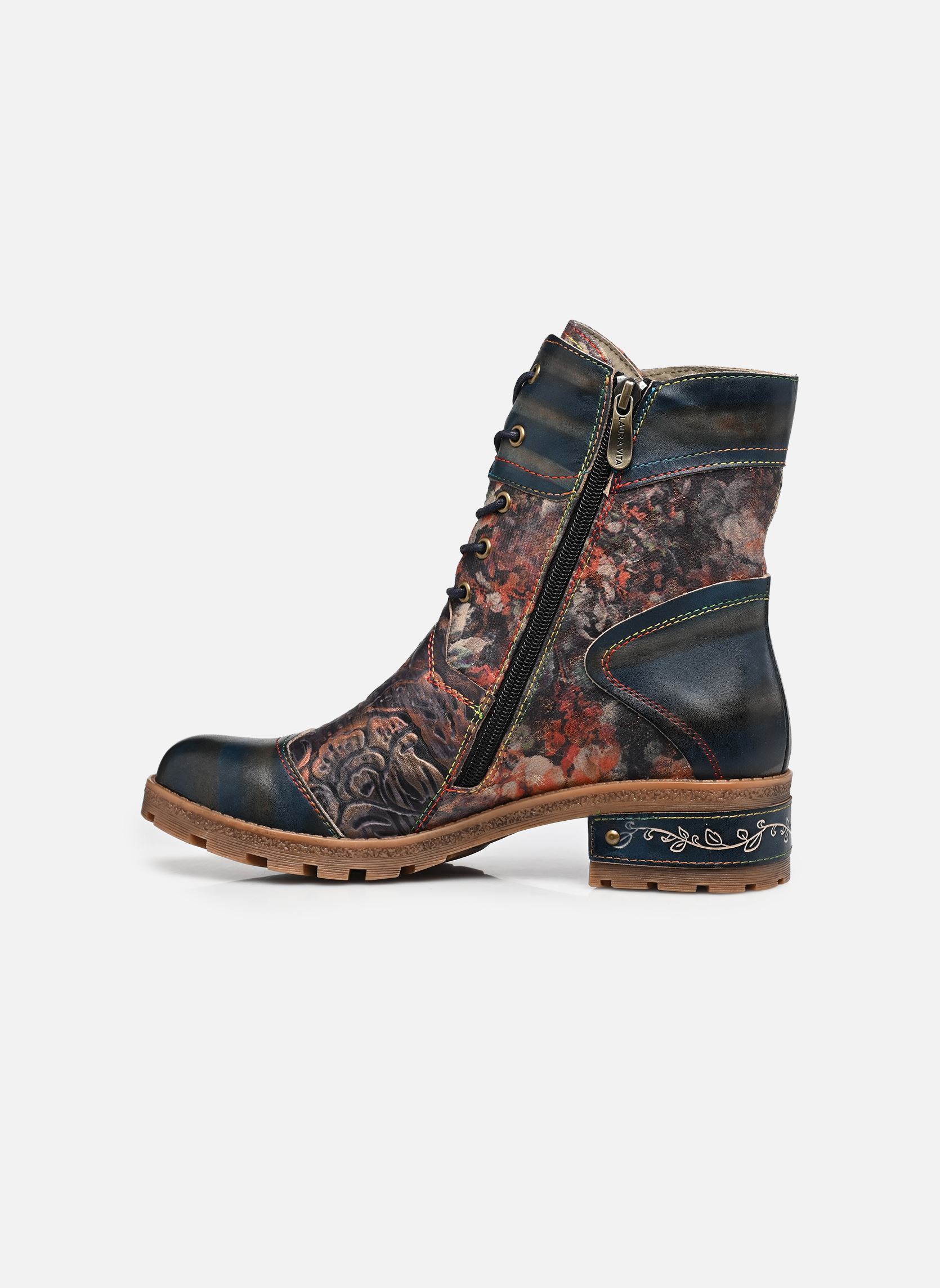 Geschnürte Stiefeletten COCRAILO 24 damen blau Laura Vita Geschnürte Stiefeletten COCRAILO 24 damen blau INDIGO