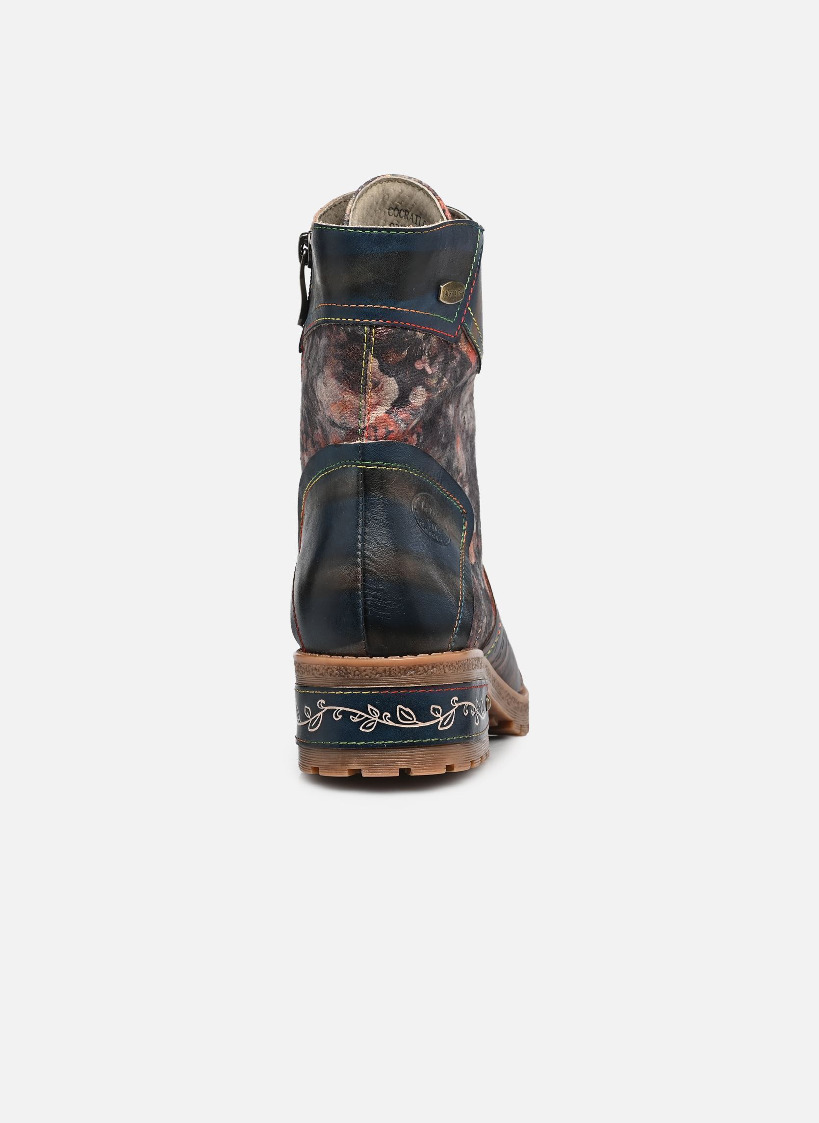 Geschnürte Stiefeletten COCRAILO 24 damen blau Laura Vita Geschnürte Stiefeletten COCRAILO 24 damen blau INDIGO
