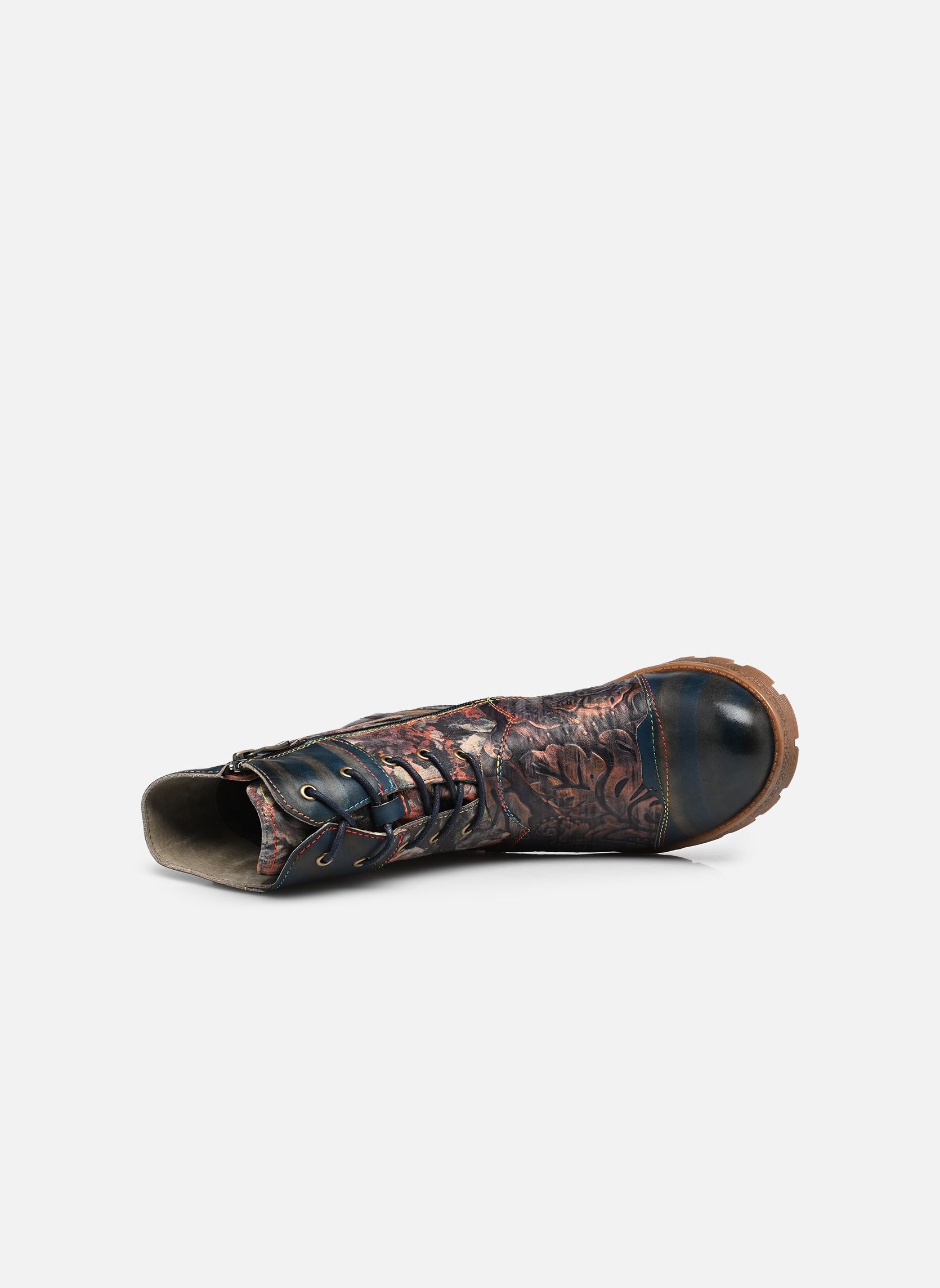 Geschnürte Stiefeletten COCRAILO 24 damen blau Laura Vita Geschnürte Stiefeletten COCRAILO 24 damen blau INDIGO