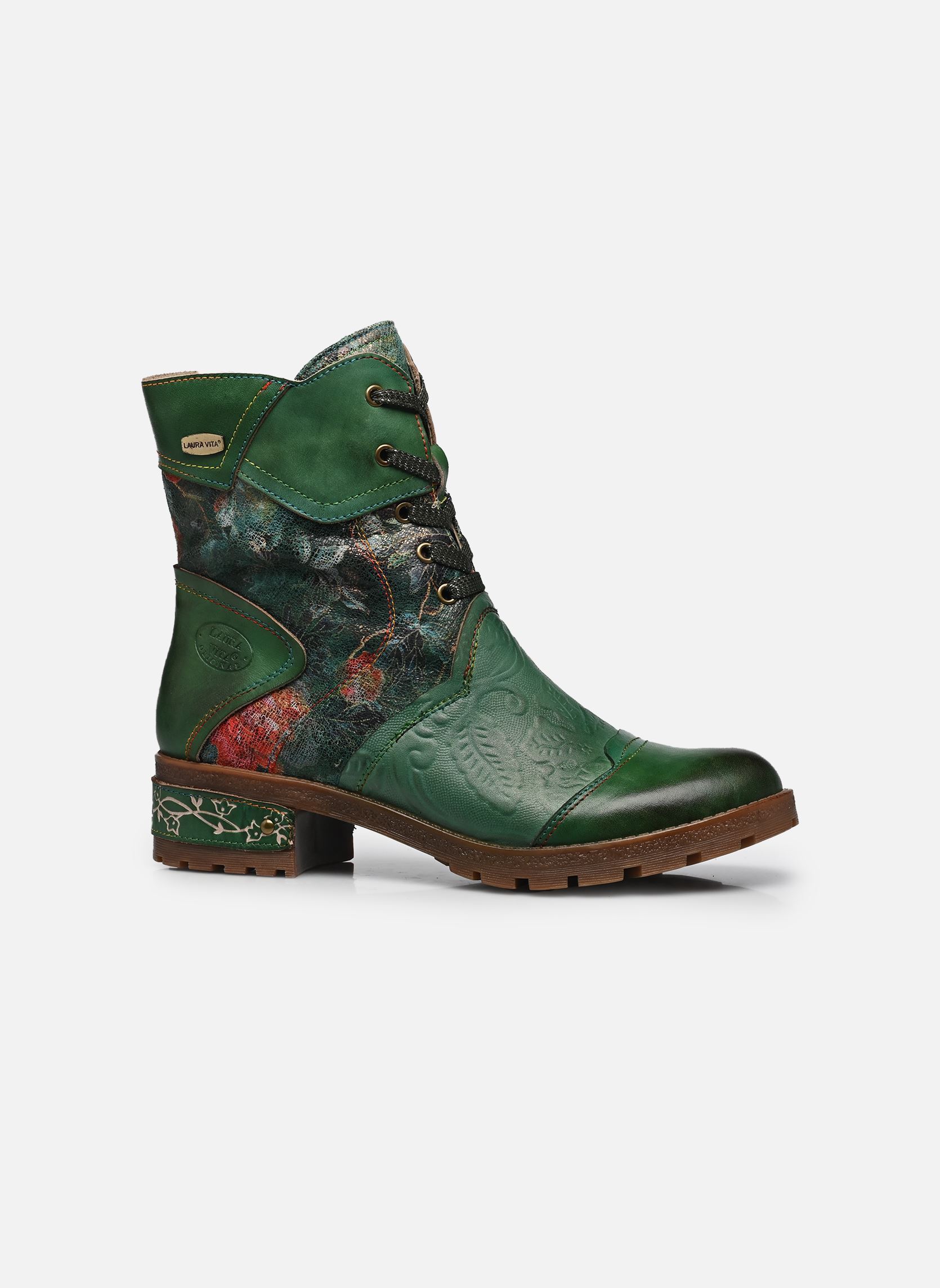 Veterlaarsjes COCRAILO 24 dames groen Laura Vita Veterlaarsjes COCRAILO 24 dames groen SAPIN