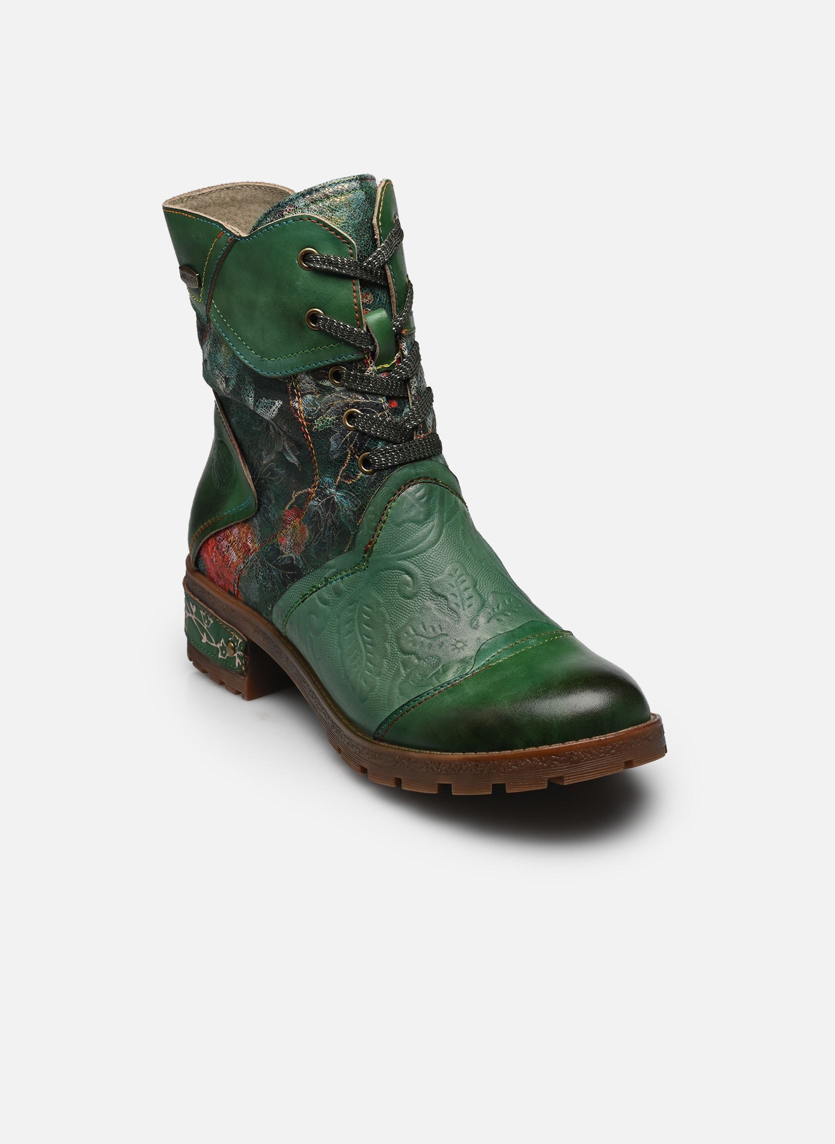 Veterlaarsjes COCRAILO 24 dames groen Laura Vita Veterlaarsjes COCRAILO 24 dames groen SAPIN