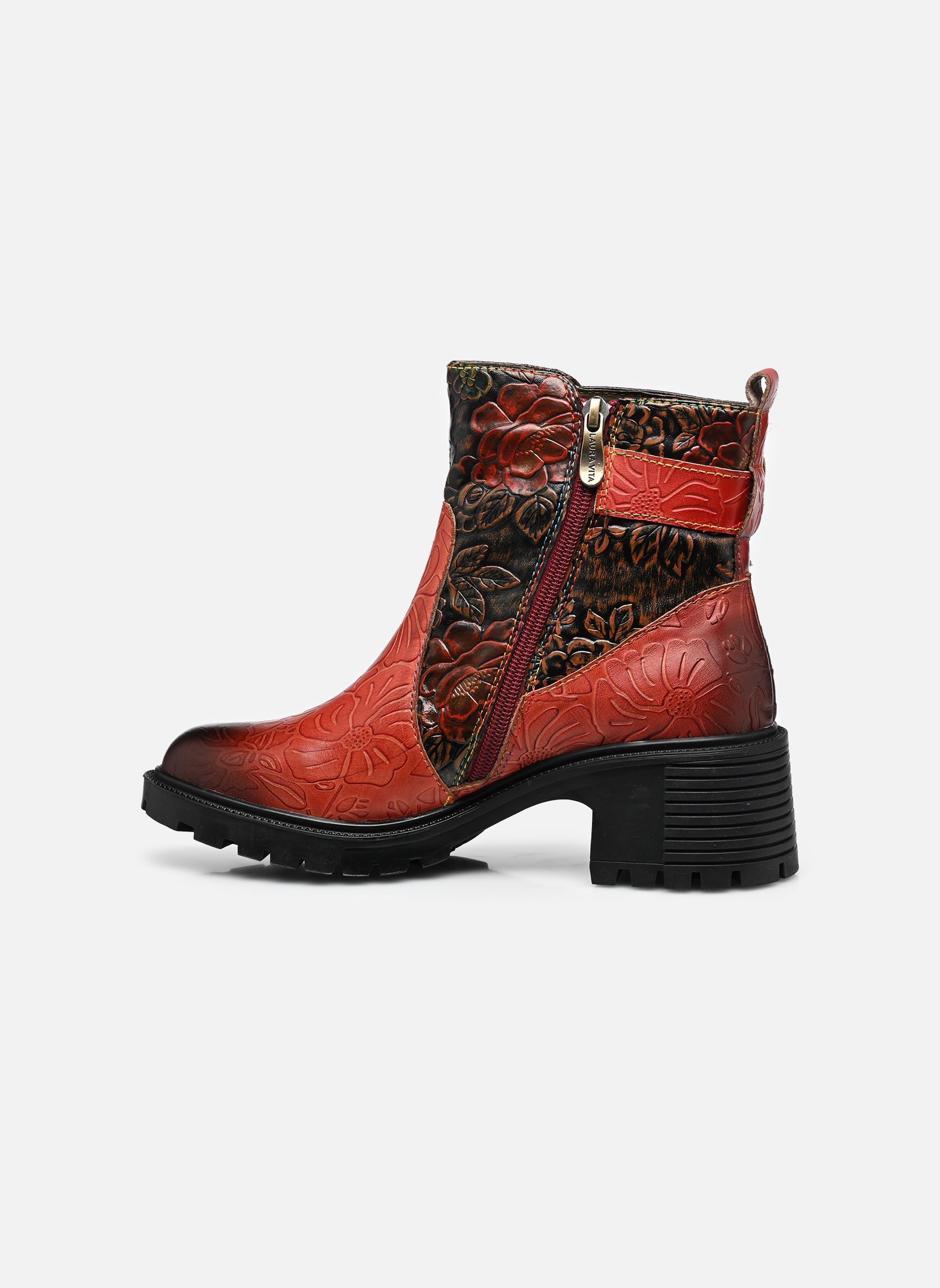 Bottines et boots Corineo 31 femme rouge Laura Vita Bottines et boots Corineo 31 femme rouge ROUGE