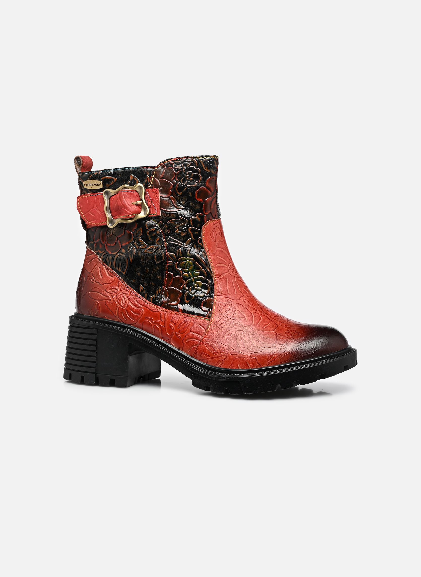 Bottines et boots Corineo 31 femme rouge Laura Vita Bottines et boots Corineo 31 femme rouge ROUGE