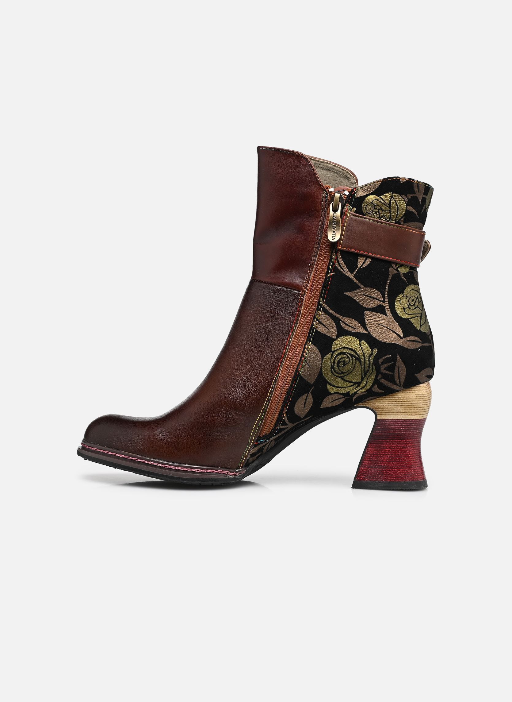 Niedrige Ankle Boots ELEAO 02 damen braun Laura Vita Niedrige Ankle Boots ELEAO 02 damen braun CHOCO