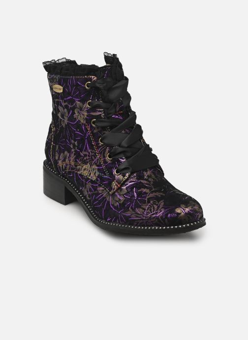 Laura Vita Bottines à lacets Emcmao 45 femme noir
