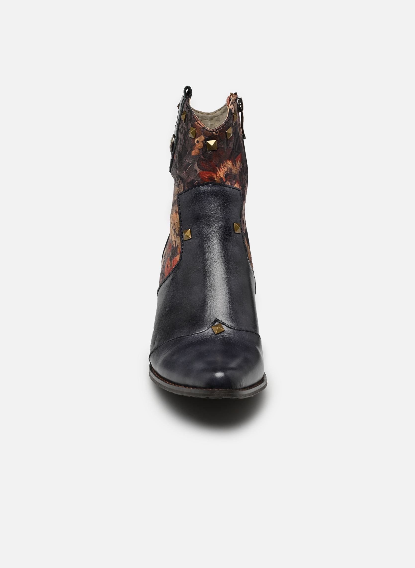 Bottines santiags HICNIO 20 femme gris Laura Vita Bottines santiags HICNIO 20 femme gris ANTHRACITE