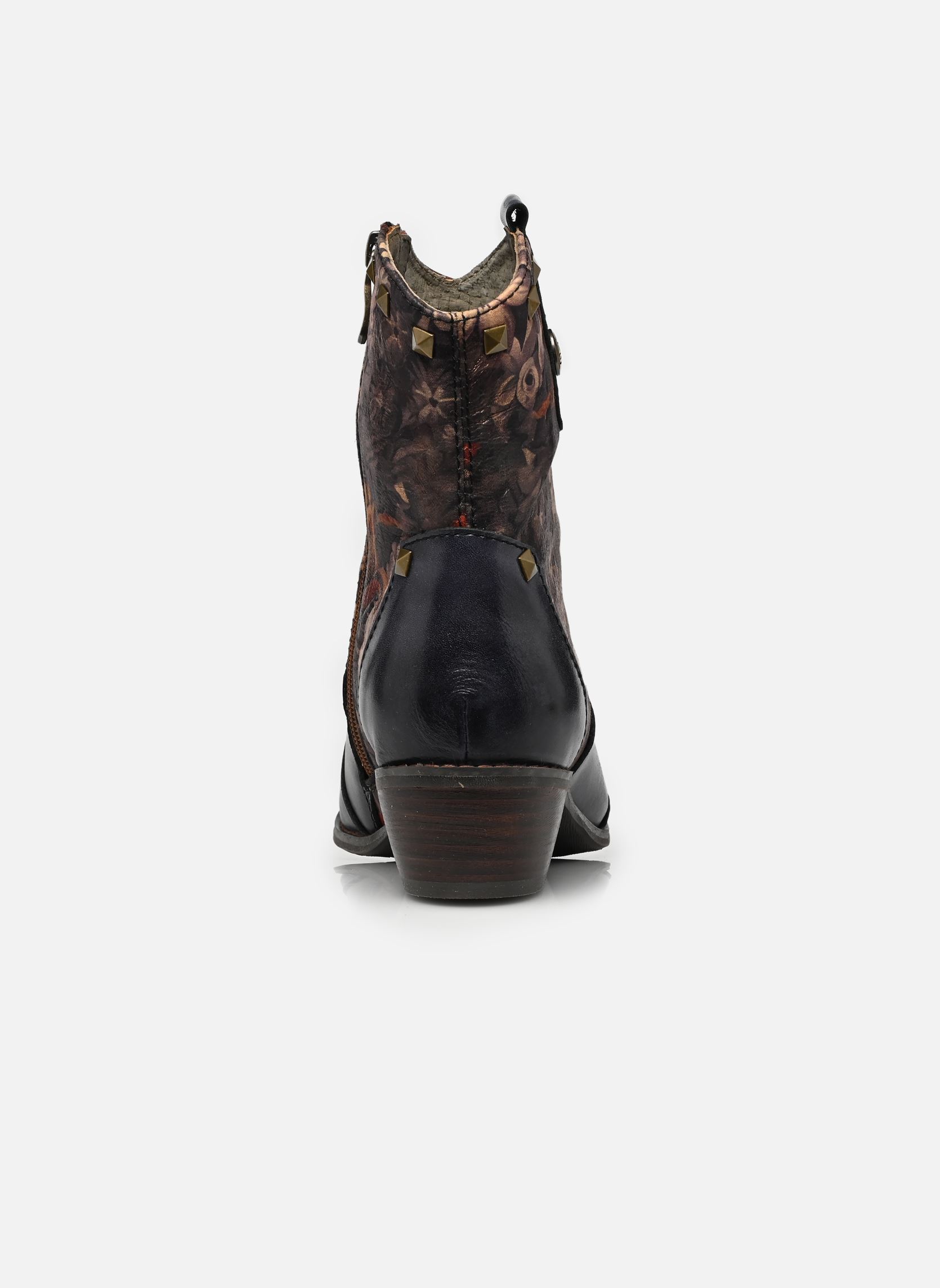 Bottines santiags HICNIO 20 femme gris Laura Vita Bottines santiags HICNIO 20 femme gris ANTHRACITE