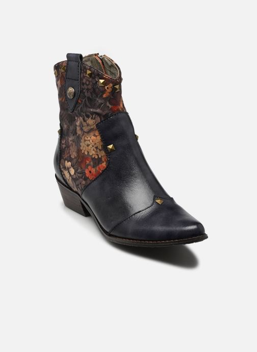 Laura Vita Bottines santiags HICNIO 20 femme gris