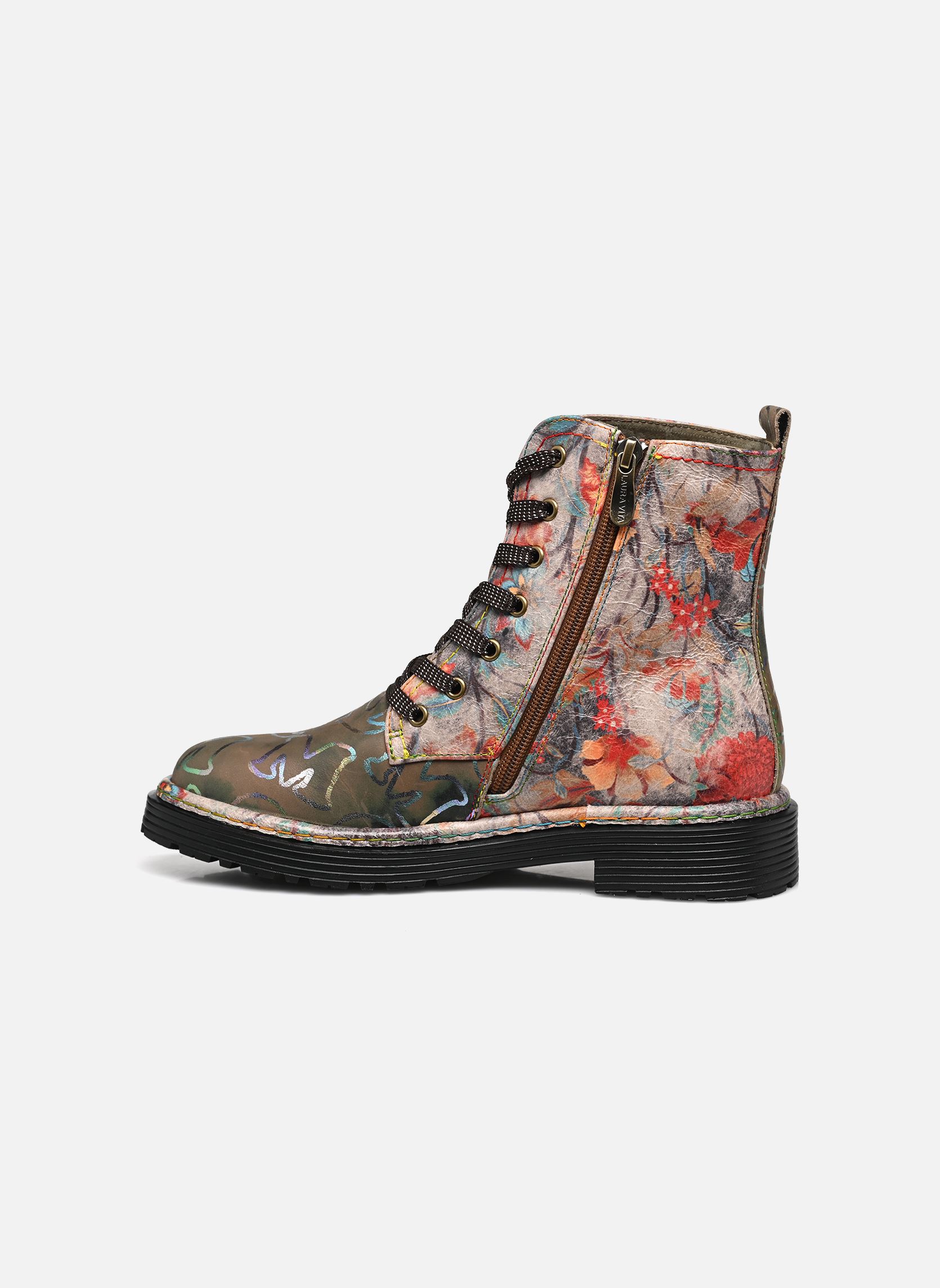 Bottines à lacets Incaso 24 femme gris Laura Vita Bottines à lacets Incaso 24 femme gris Gris