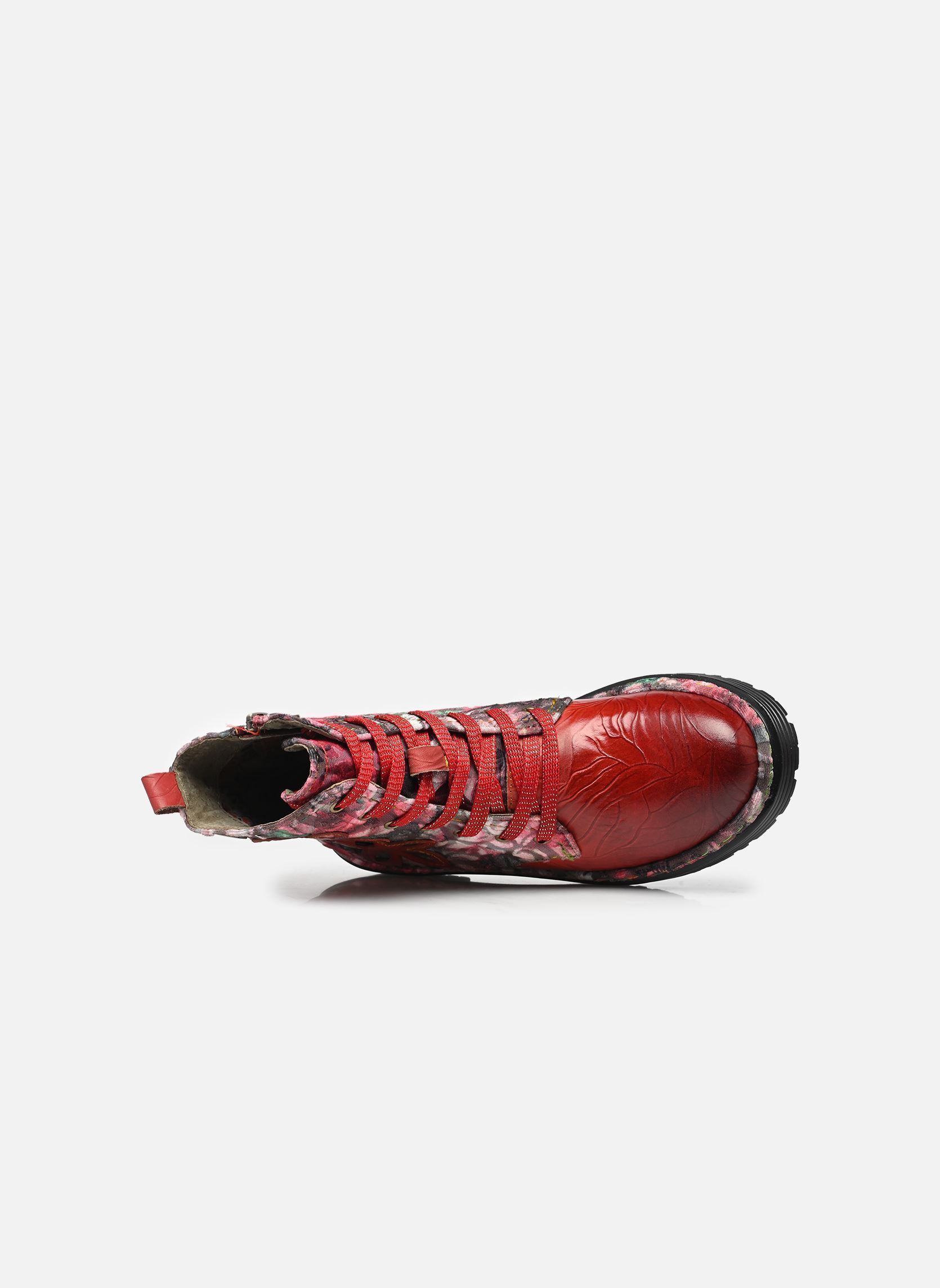 Bottines à lacets Incaso 24 femme rouge Laura Vita Bottines à lacets Incaso 24 femme rouge GRENAT