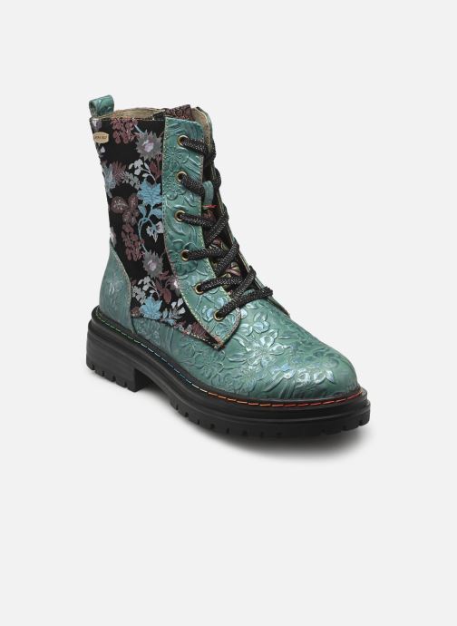 Laura Vita Bottines à lacets KANDYO 24 femme bleu