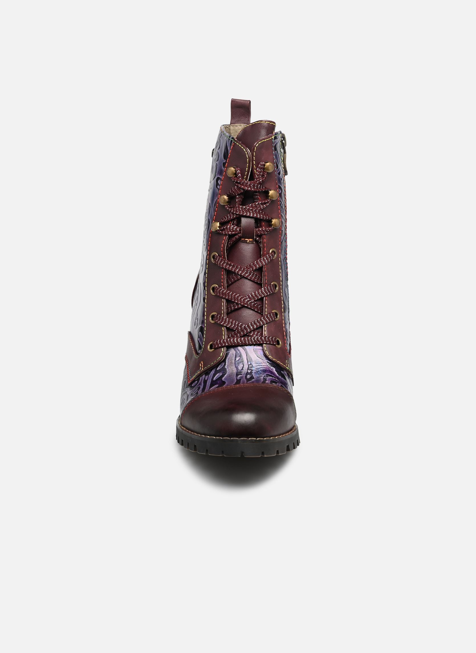 Bottines à lacets Kateo 05 femme violet Laura Vita Bottines à lacets Kateo 05 femme violet Violet
