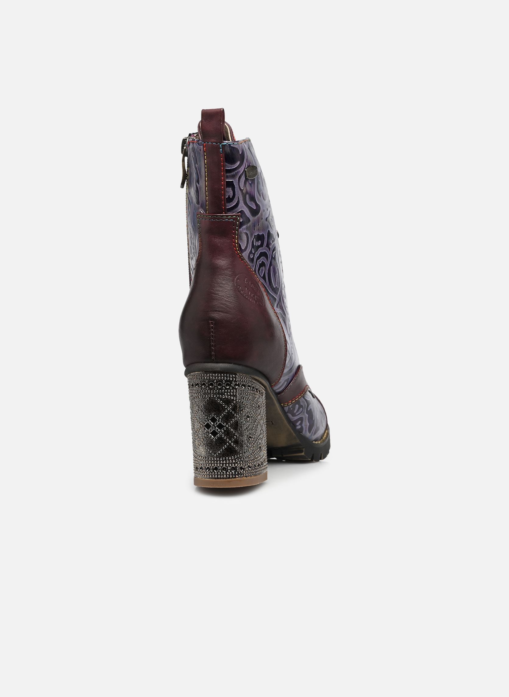 Bottines à lacets Kateo 05 femme violet Laura Vita Bottines à lacets Kateo 05 femme violet Violet