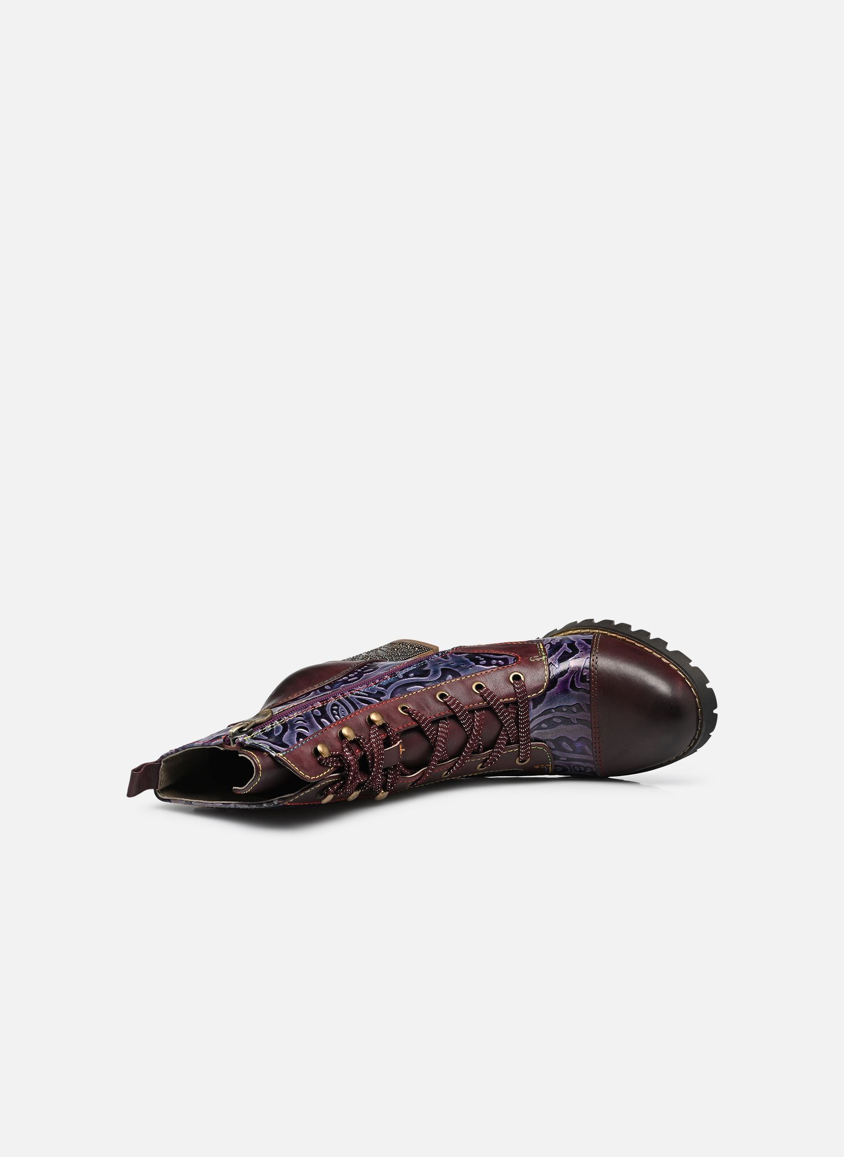 Bottines à lacets Kateo 05 femme violet Laura Vita Bottines à lacets Kateo 05 femme violet Violet