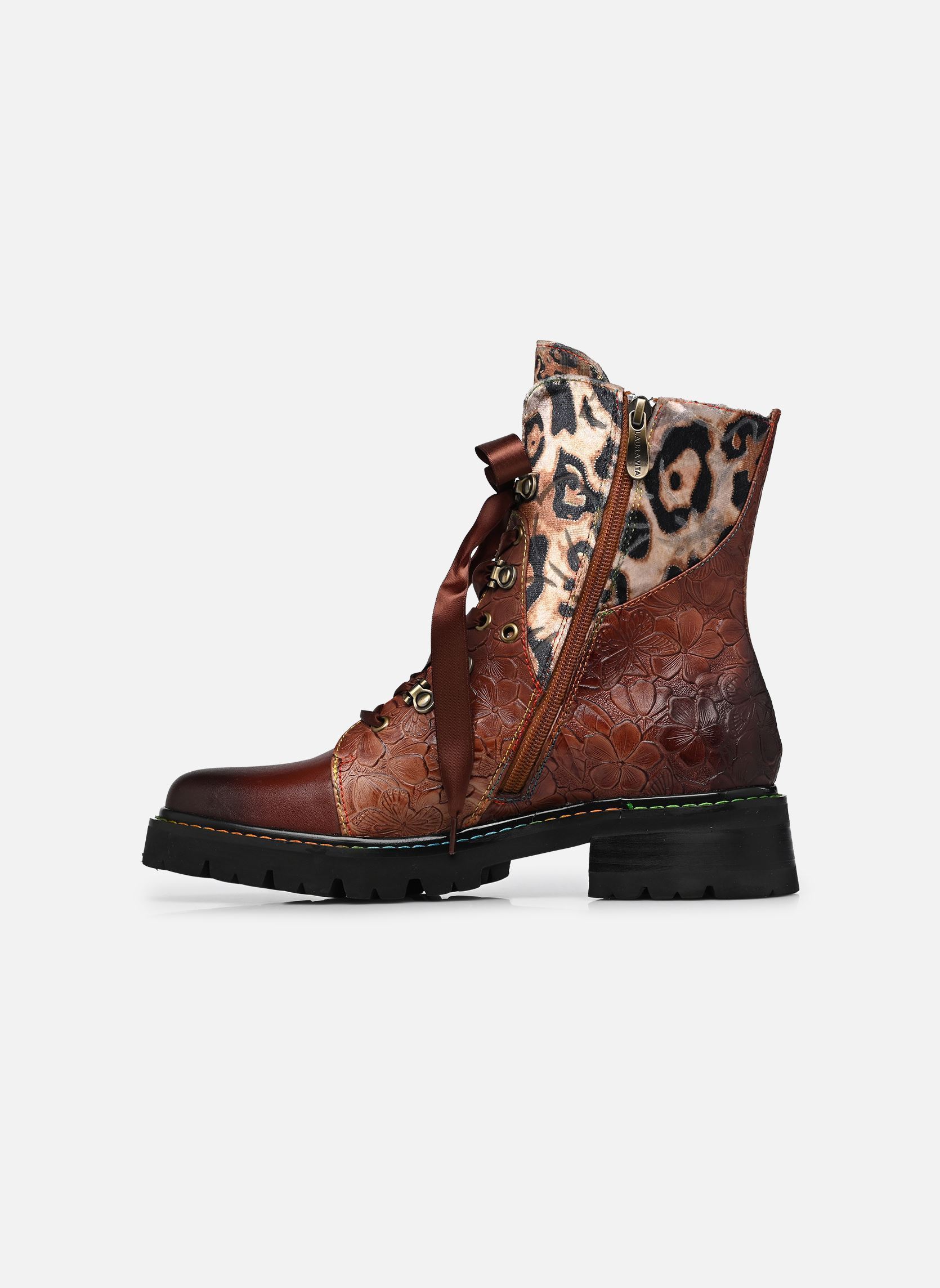 Bottines à lacets KOULEO 16 femme marron Laura Vita Bottines à lacets KOULEO 16 femme marron MARRON