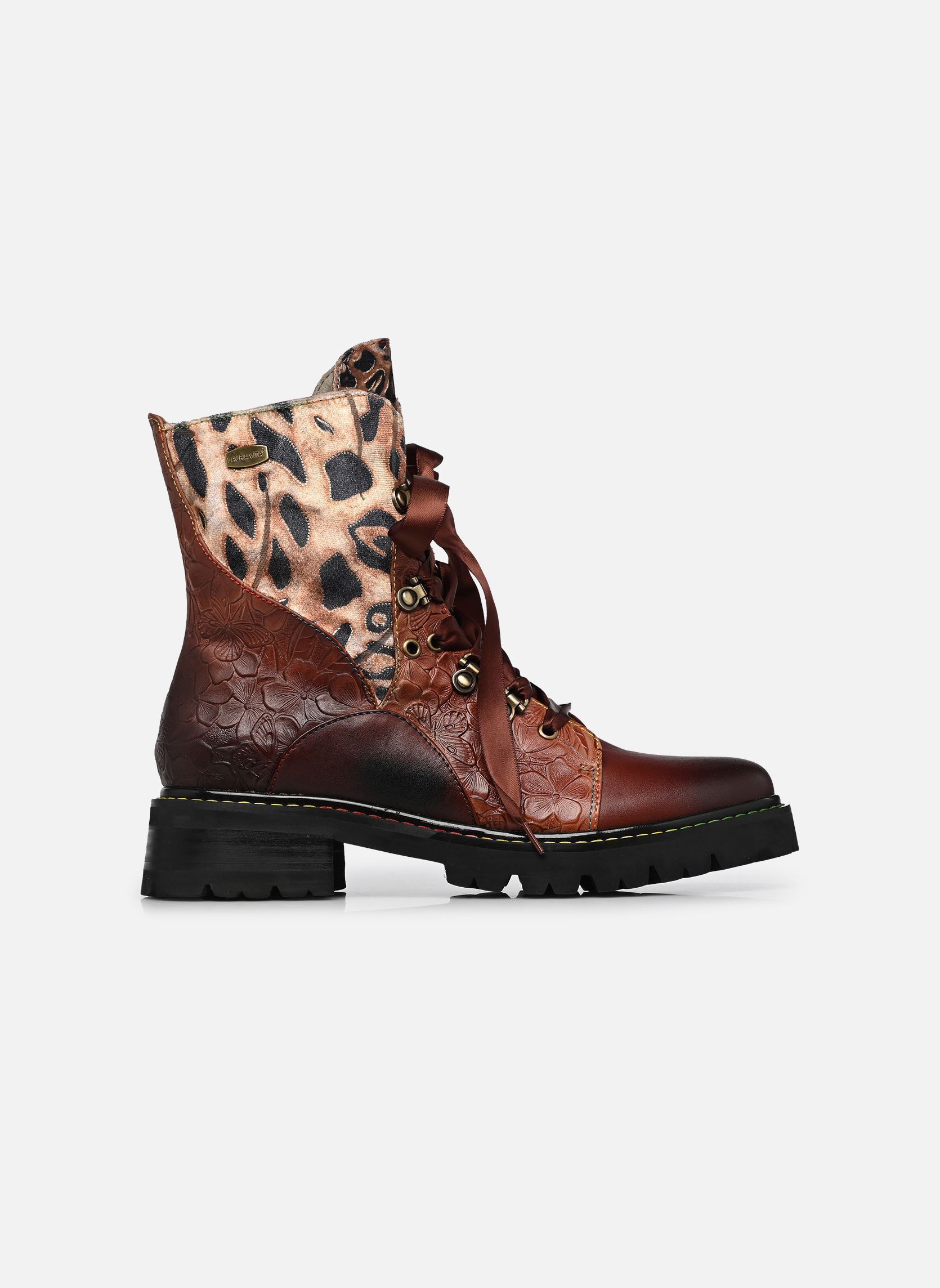 Bottines à lacets KOULEO 16 femme marron Laura Vita Bottines à lacets KOULEO 16 femme marron MARRON