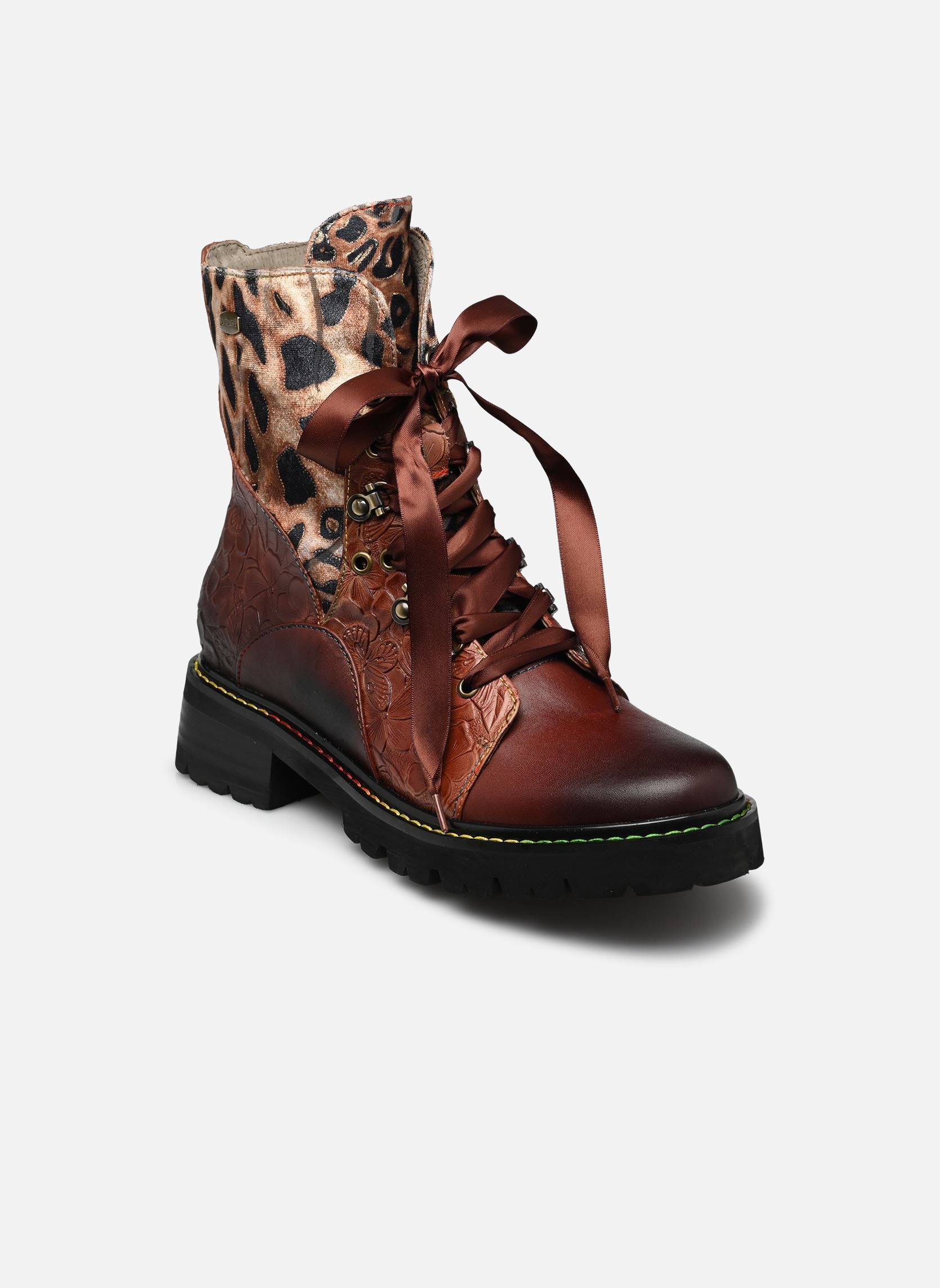 Bottines à lacets KOULEO 16 femme marron Laura Vita Bottines à lacets KOULEO 16 femme marron MARRON