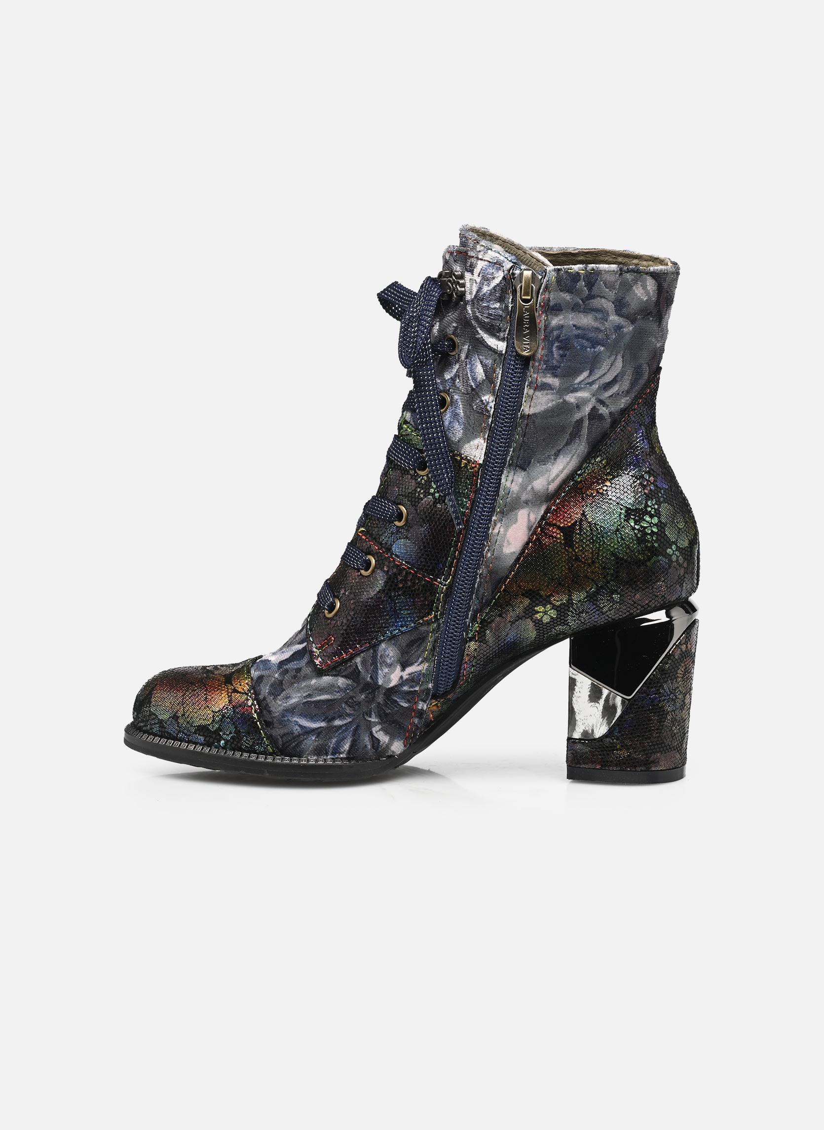 Geschnürte Stiefeletten Maevao 02 damen blau Laura Vita Geschnürte Stiefeletten Maevao 02 damen blau MARINE