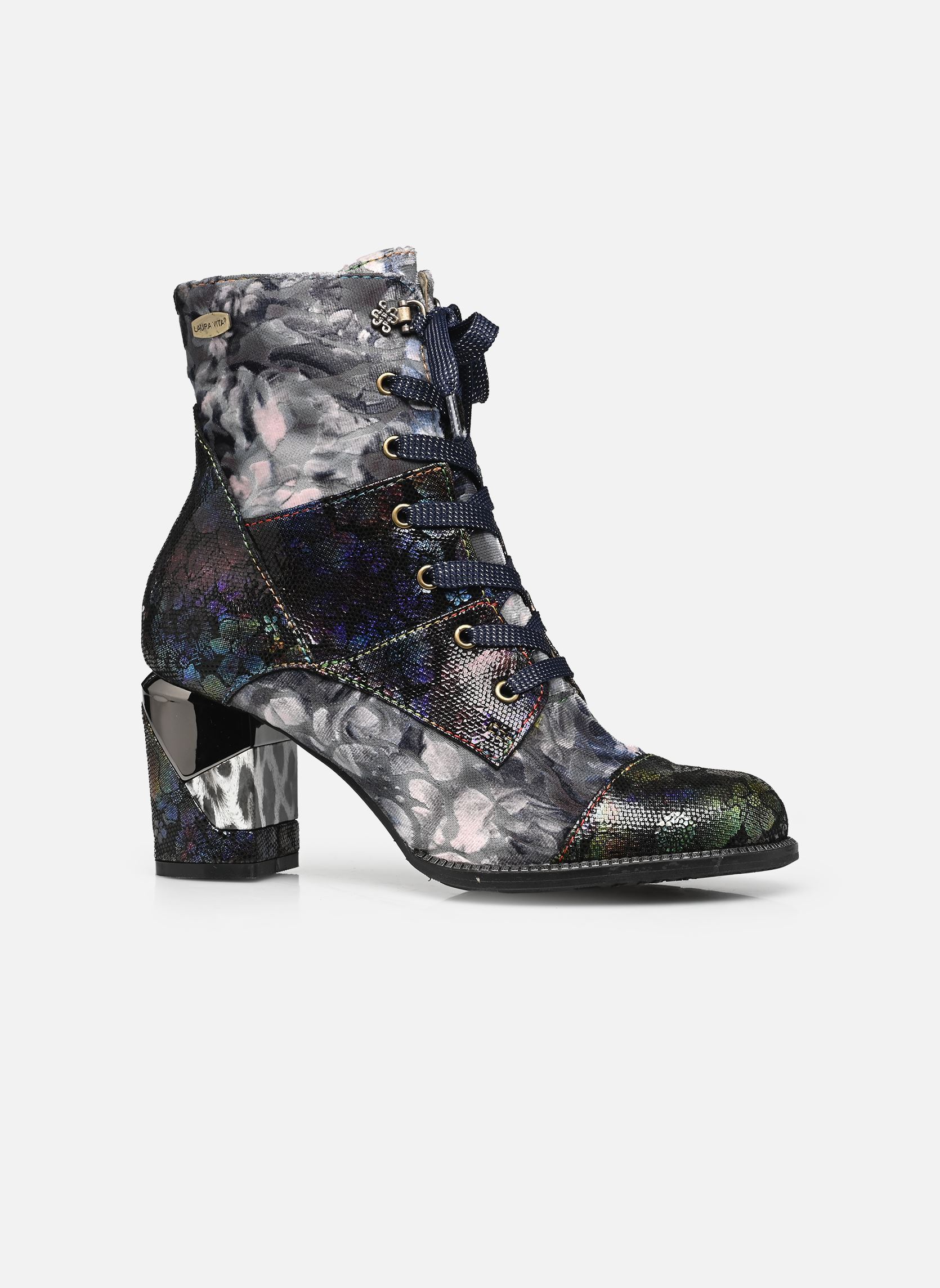Geschnürte Stiefeletten Maevao 02 damen blau Laura Vita Geschnürte Stiefeletten Maevao 02 damen blau MARINE