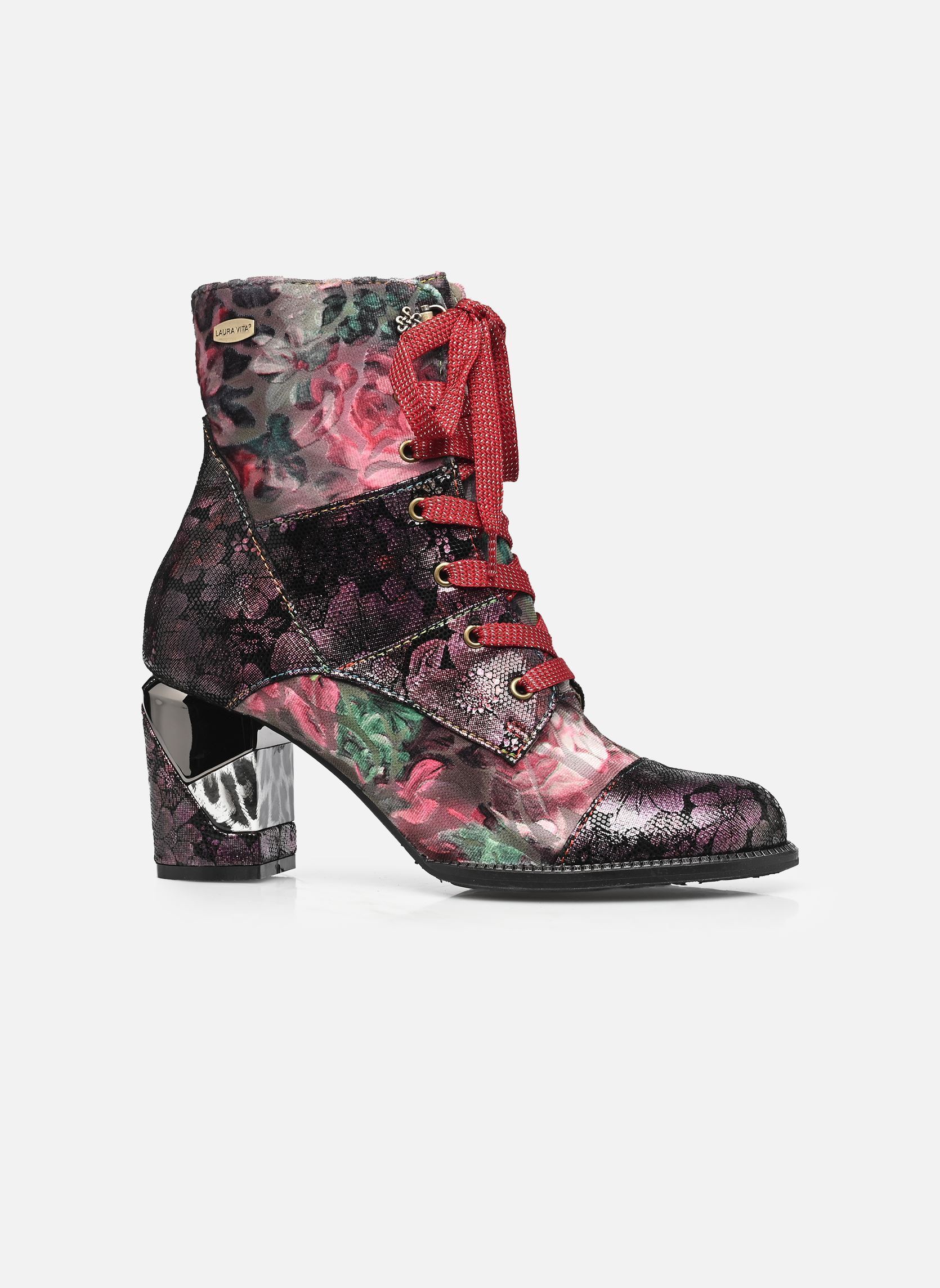 Geschnürte Stiefeletten Maevao 02 damen rosa Laura Vita Geschnürte Stiefeletten Maevao 02 damen rosa MAUVE