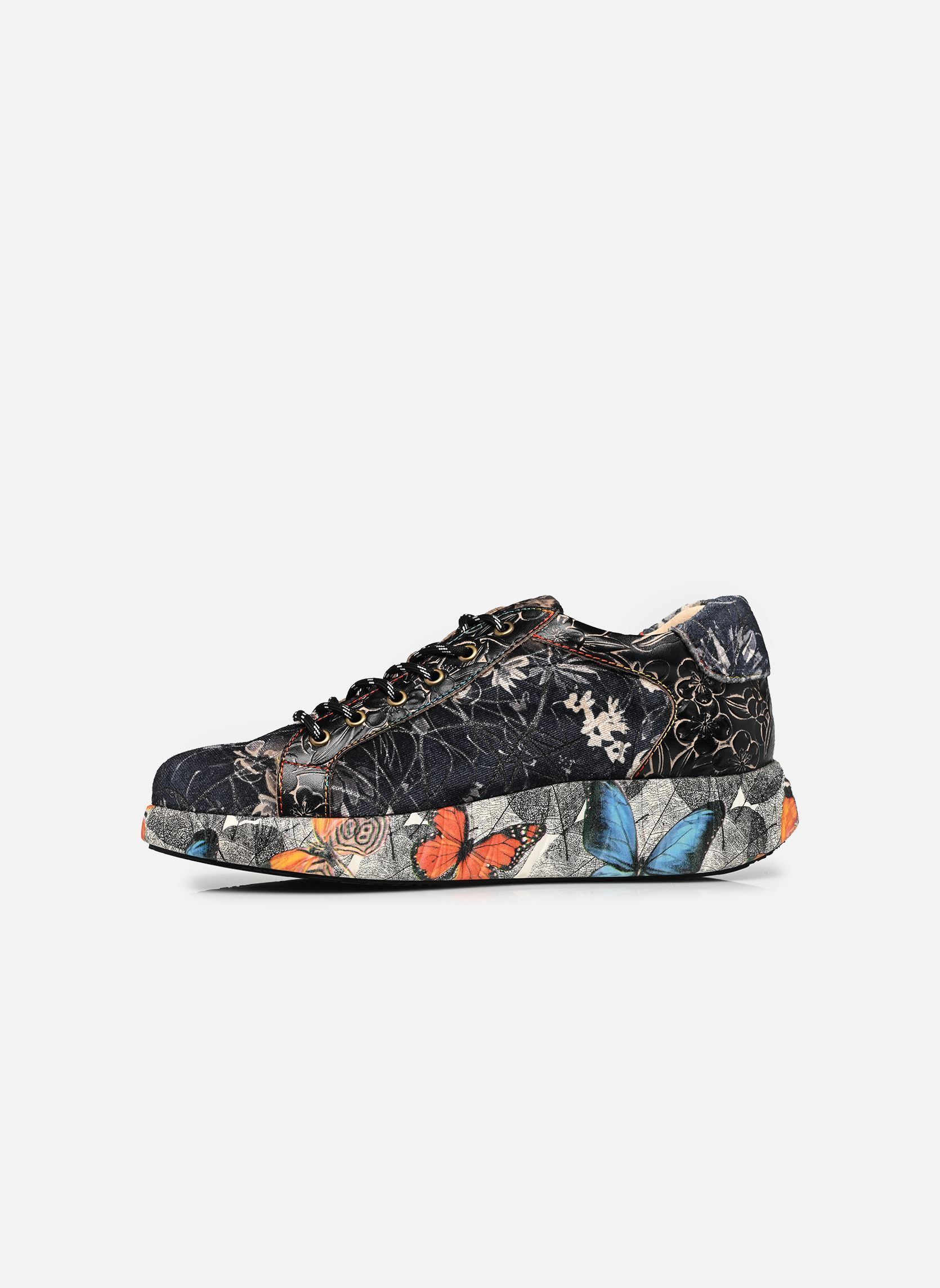 Lage sneakers NIKITO 44 dames zwart Laura Vita Lage sneakers NIKITO 44 dames zwart DORIAN