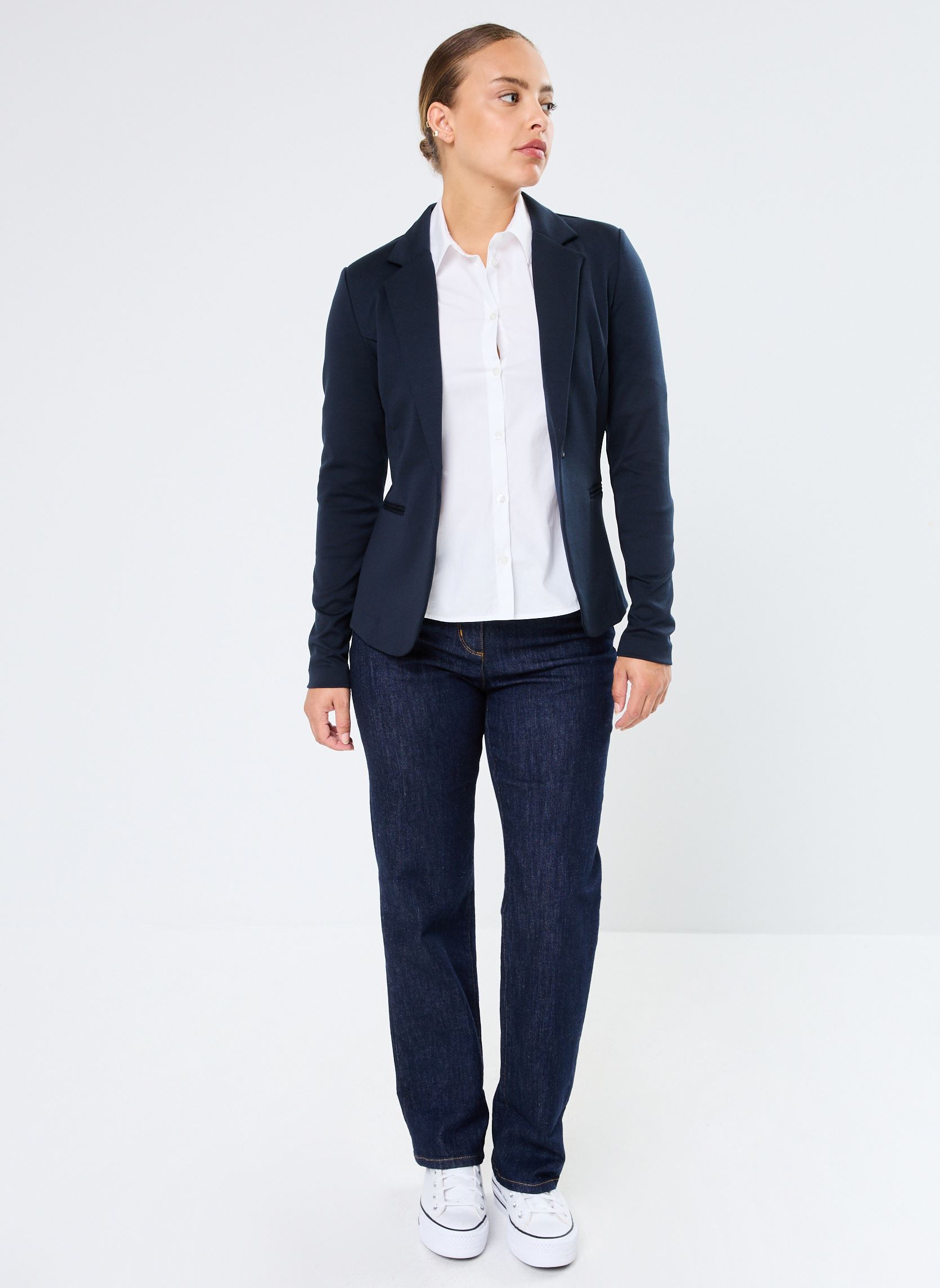 Blazer IHKATE BL dames blauw Ichi Blazer IHKATE BL dames blauw TOTAL ECLIPSE