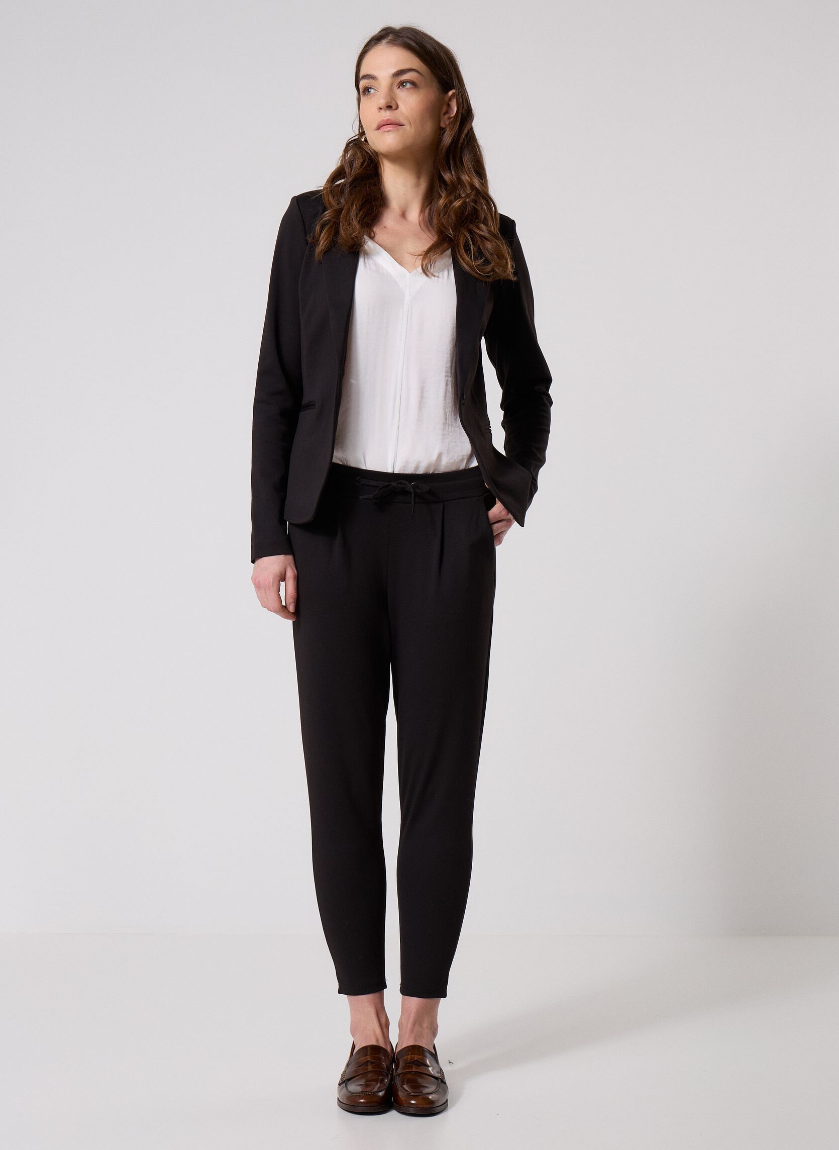 Pantalons IHKATE PA femme noir Ichi Pantalons IHKATE PA femme noir BLACK