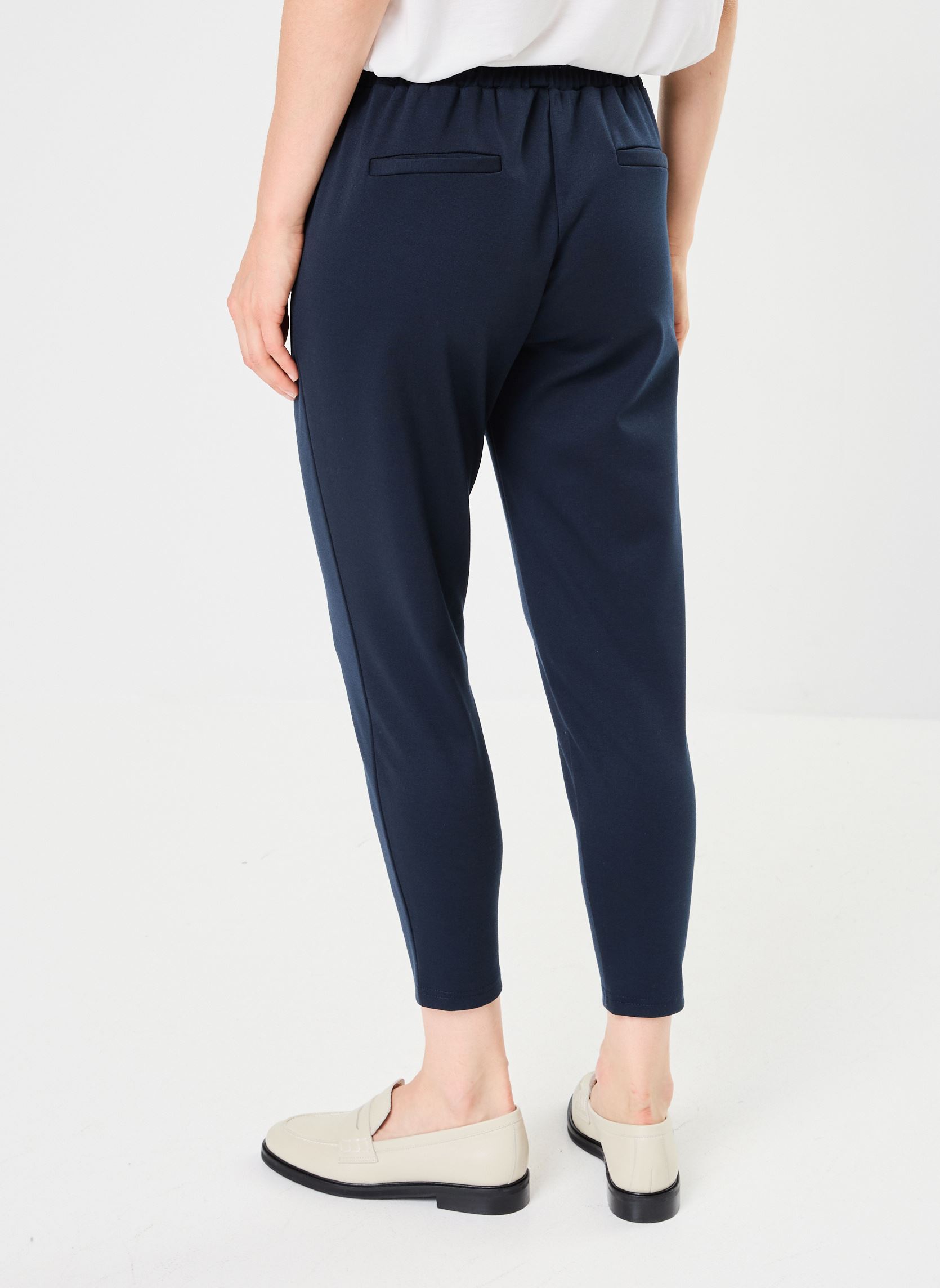 Pantalons IHKATE PA femme bleu Ichi Pantalons IHKATE PA femme bleu TOTAL ECLIPSE