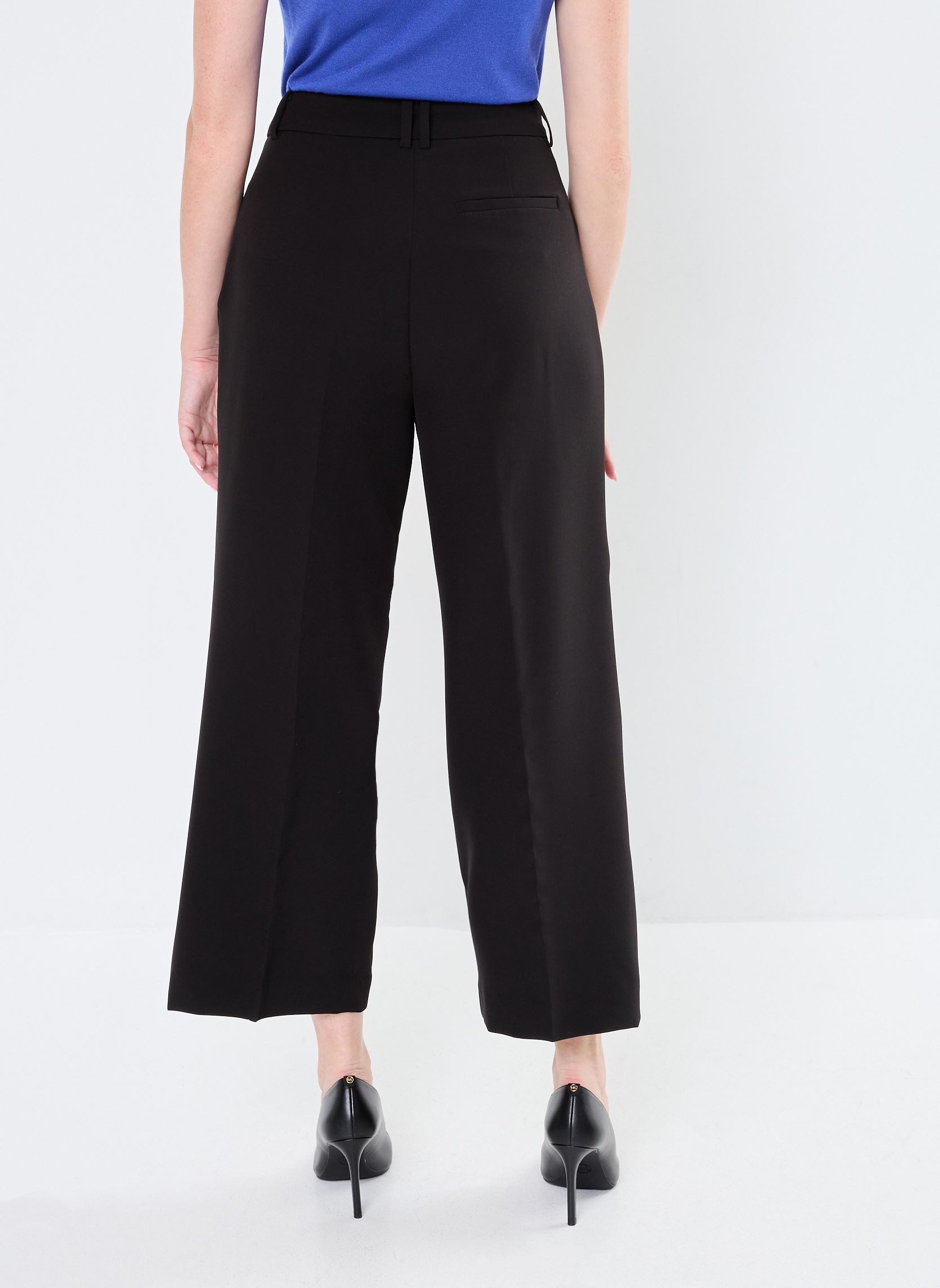 Pantalons larges IHLEXI PA8 femme noir Ichi Pantalons larges IHLEXI PA8 femme noir BLACK