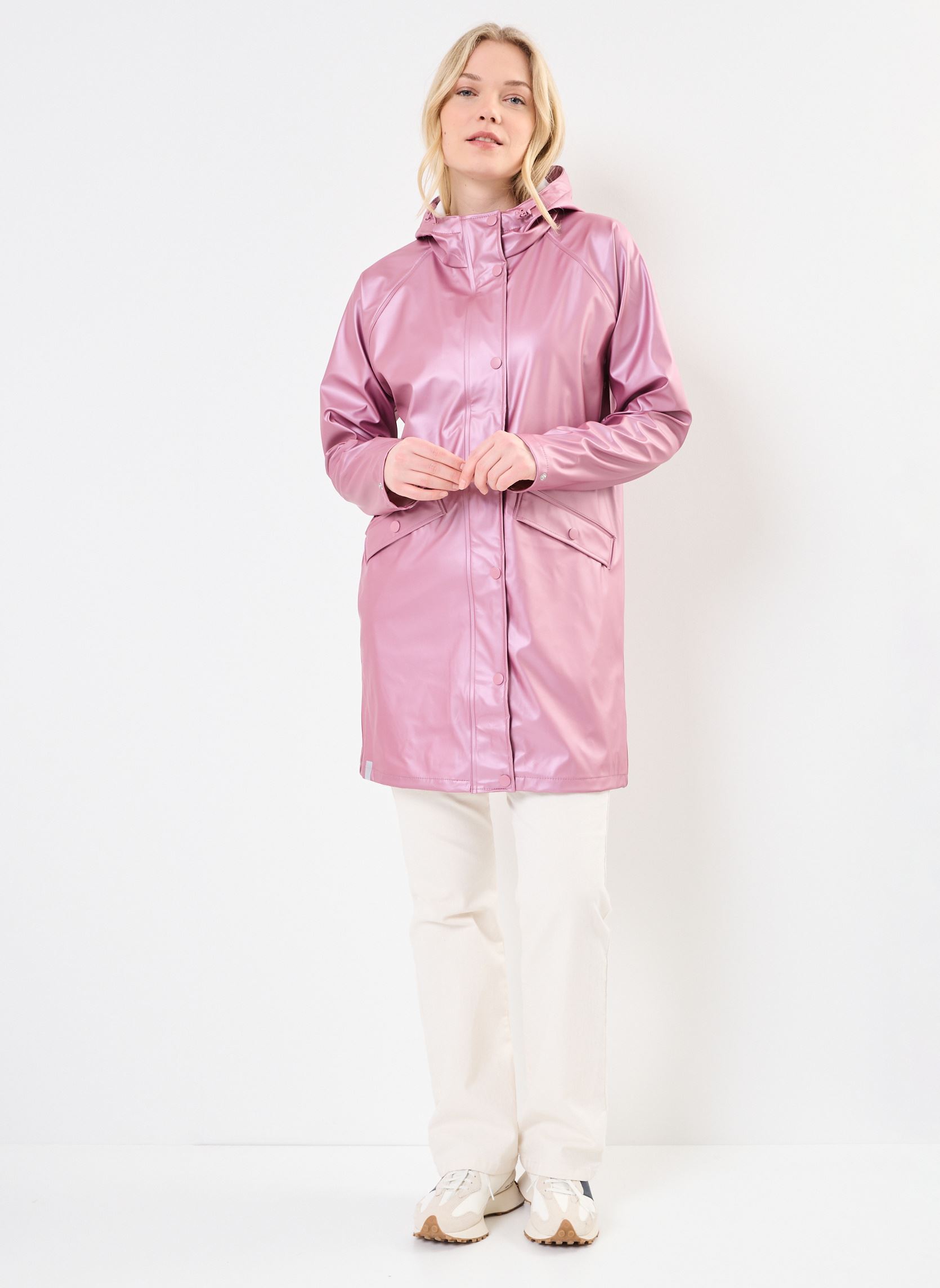 Regenjassen IHTAZAMI JA dames roze Ichi Regenjassen IHTAZAMI JA dames roze Heather Rose