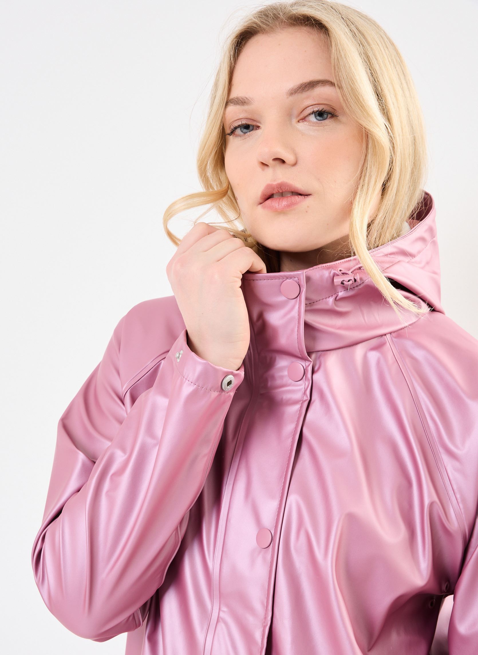 Regenjassen IHTAZAMI JA dames roze Ichi Regenjassen IHTAZAMI JA dames roze Heather Rose