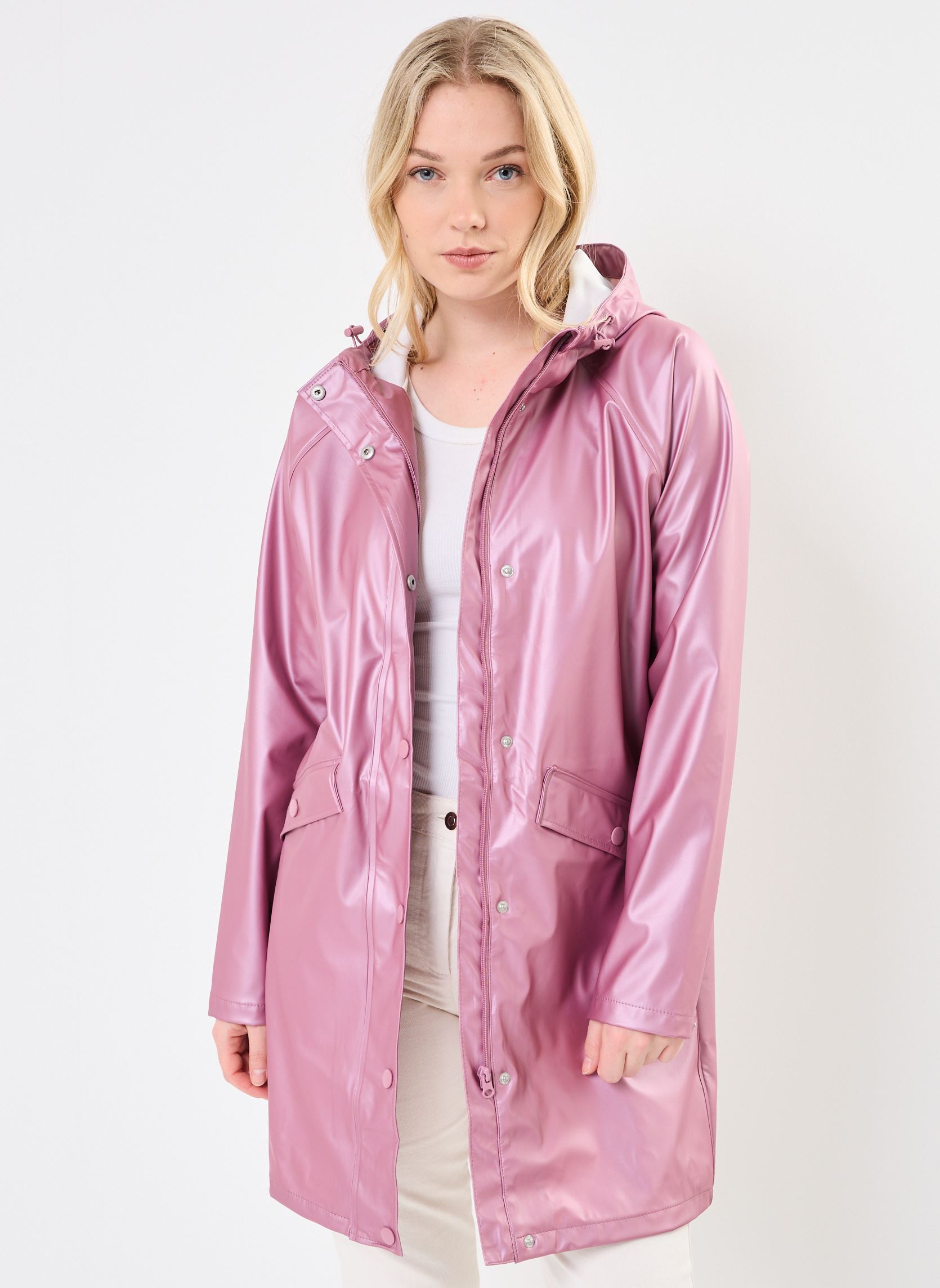 Regenjassen IHTAZAMI JA dames roze Ichi Regenjassen IHTAZAMI JA dames roze Heather Rose