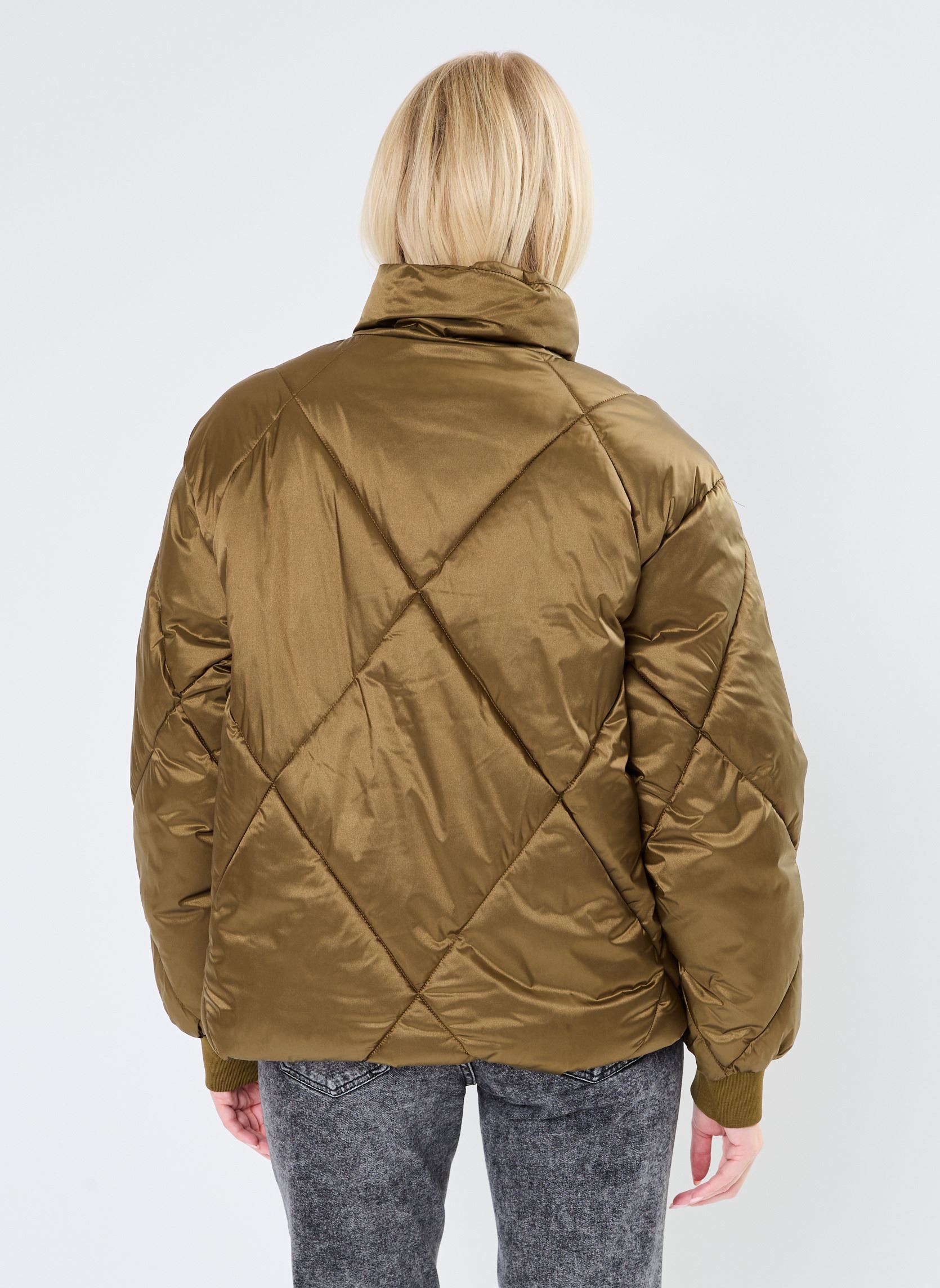 Doudounes IHENELLA JA femme vert Ichi Doudounes IHENELLA JA femme vert Lizard