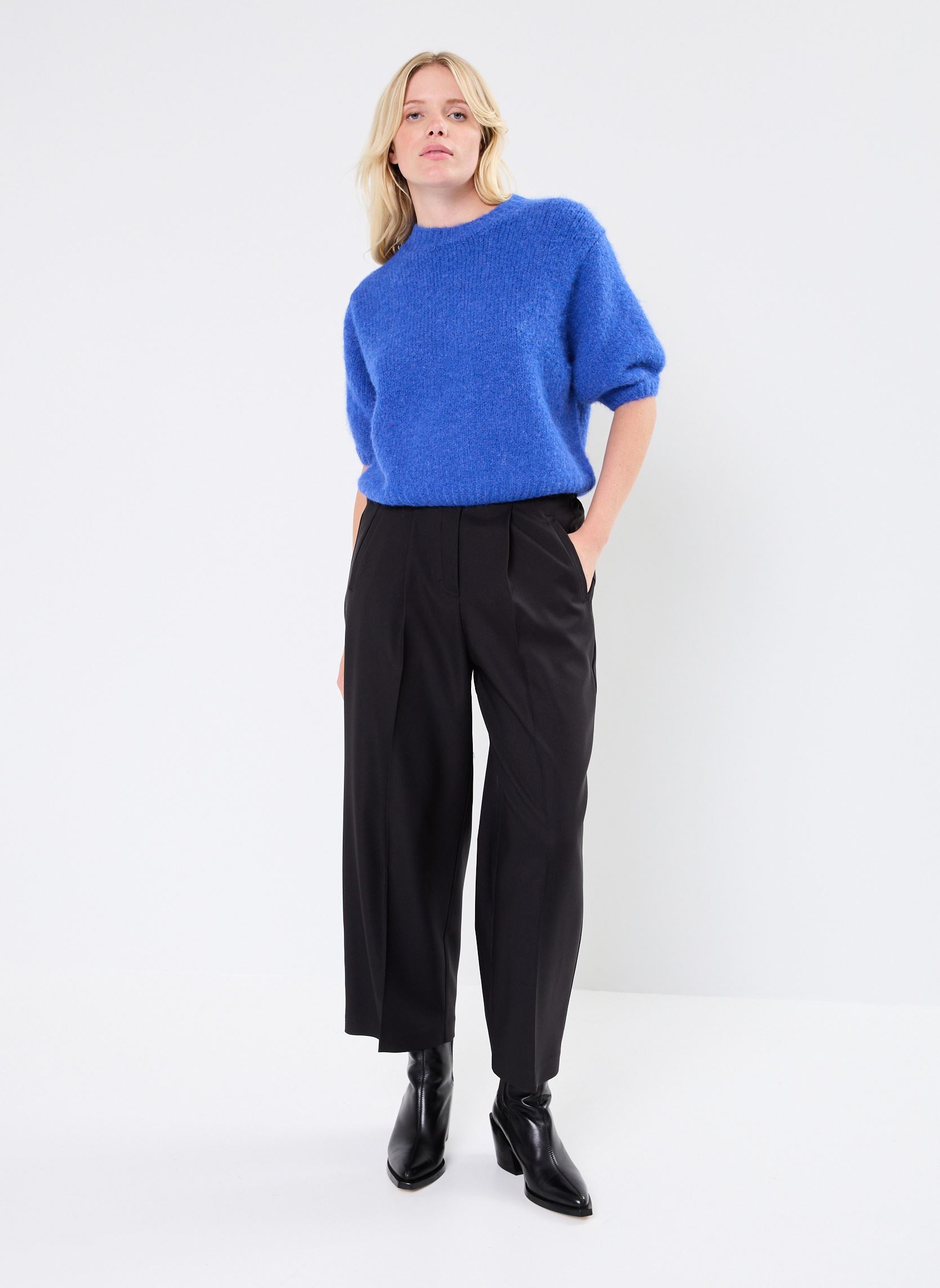Weite Hosen IHZIMMIE PA3 damen schwarz Ichi Weite Hosen IHZIMMIE PA3 damen schwarz Black