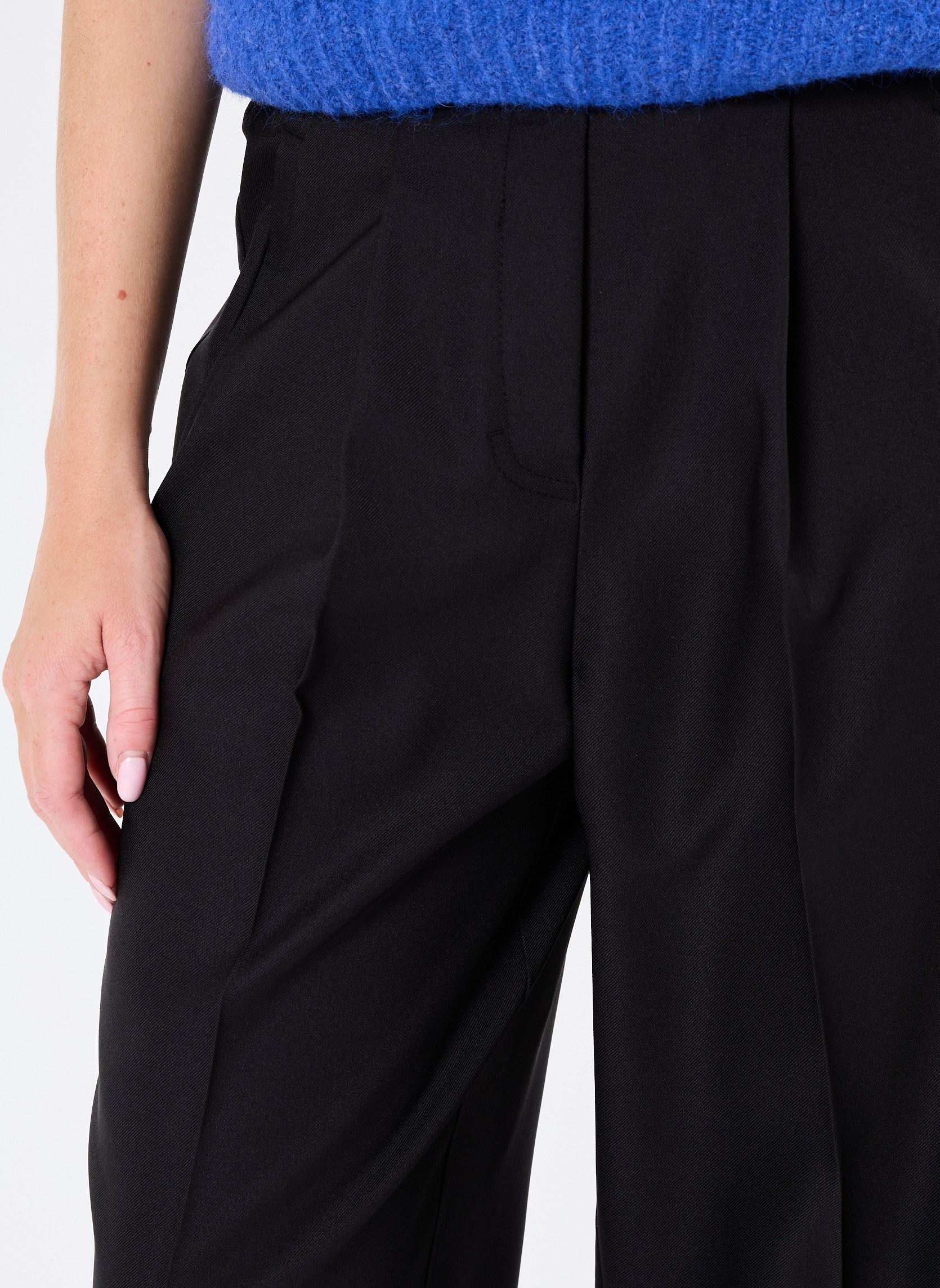 Weite Hosen IHZIMMIE PA3 damen schwarz Ichi Weite Hosen IHZIMMIE PA3 damen schwarz Black
