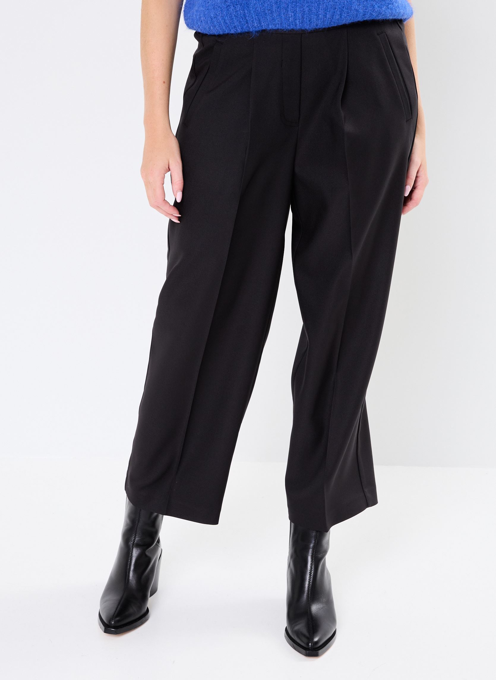 Weite Hosen IHZIMMIE PA3 damen schwarz Ichi Weite Hosen IHZIMMIE PA3 damen schwarz Black