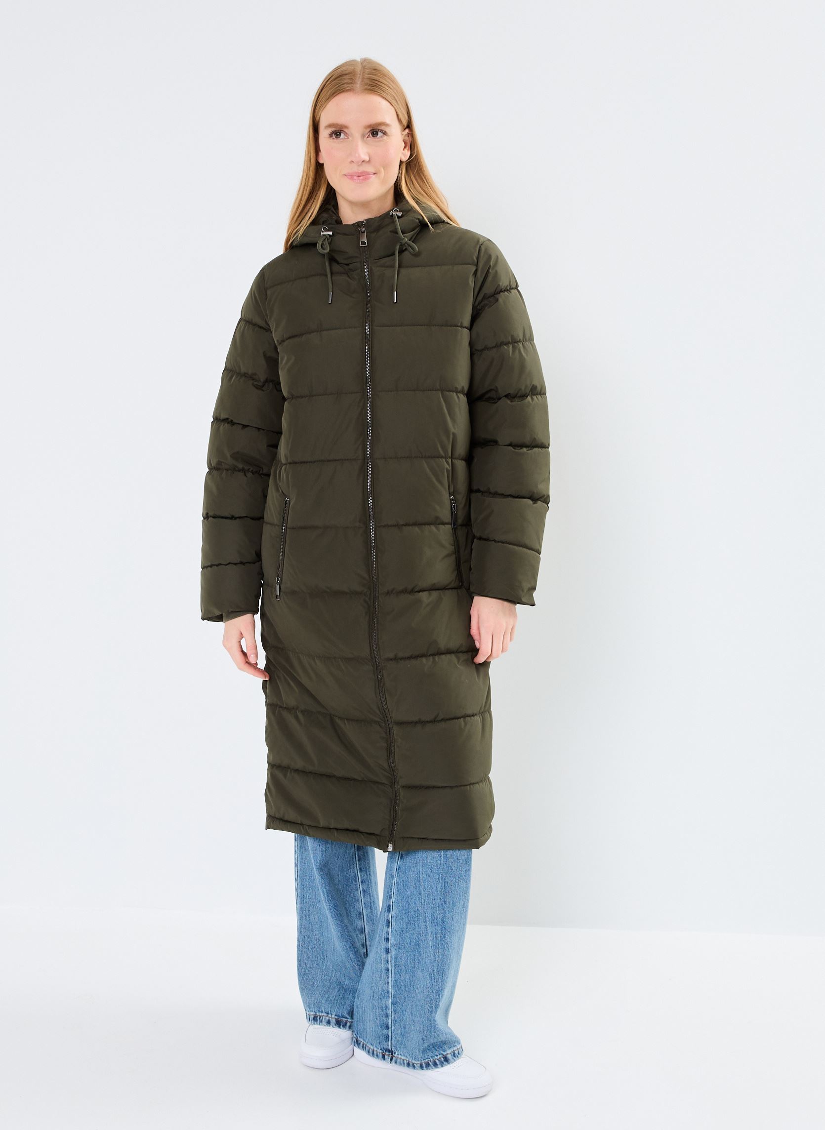 Doudounes IHZELANA JA2 femme vert Ichi Doudounes IHZELANA JA2 femme vert Forest Night