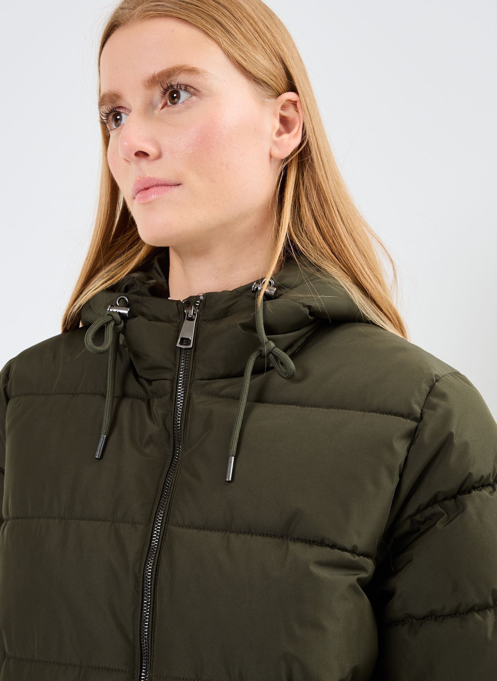 Doudounes IHZELANA JA2 femme vert Ichi Doudounes IHZELANA JA2 femme vert Forest Night