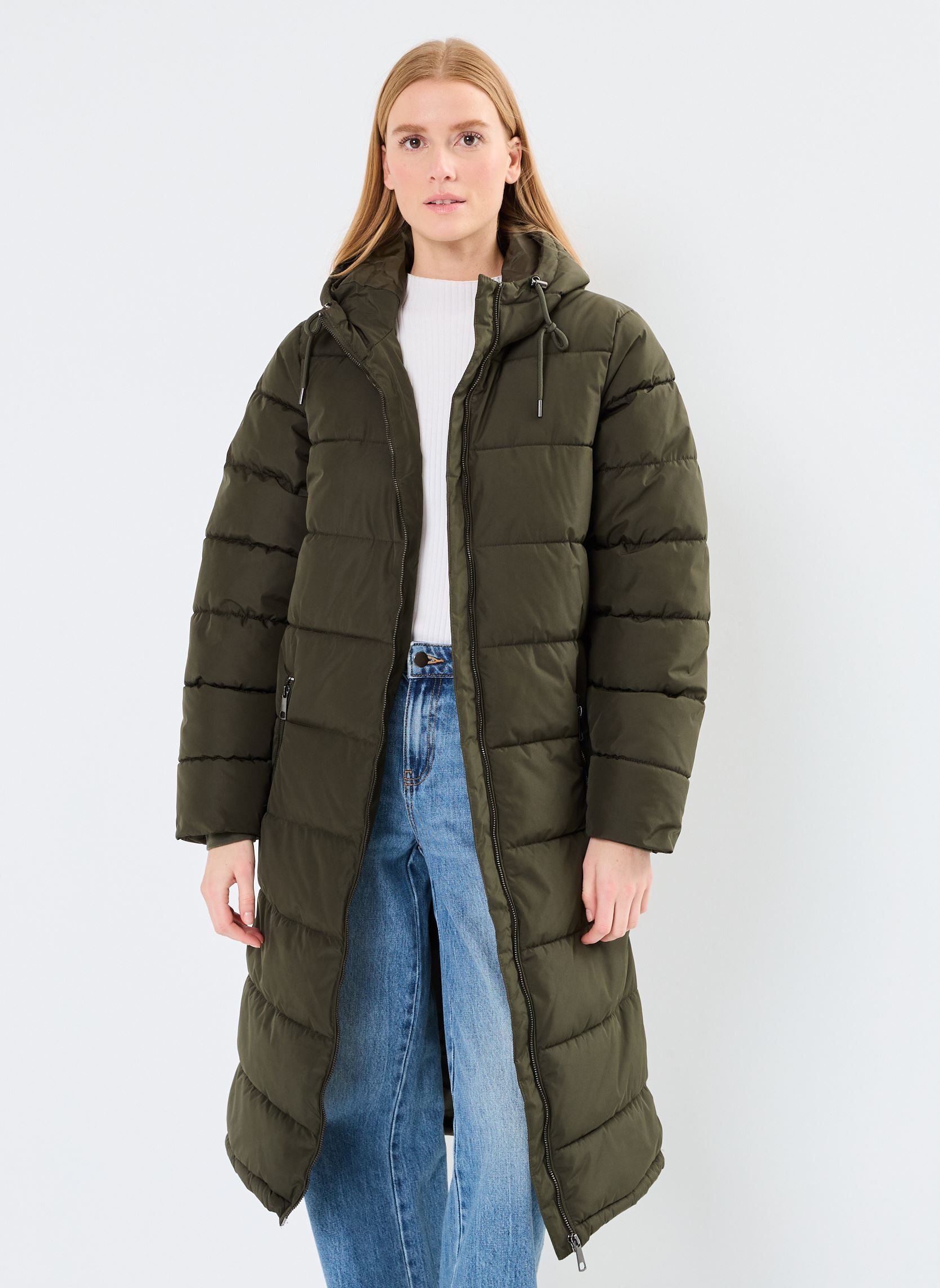 Doudounes IHZELANA JA2 femme vert Ichi Doudounes IHZELANA JA2 femme vert Forest Night