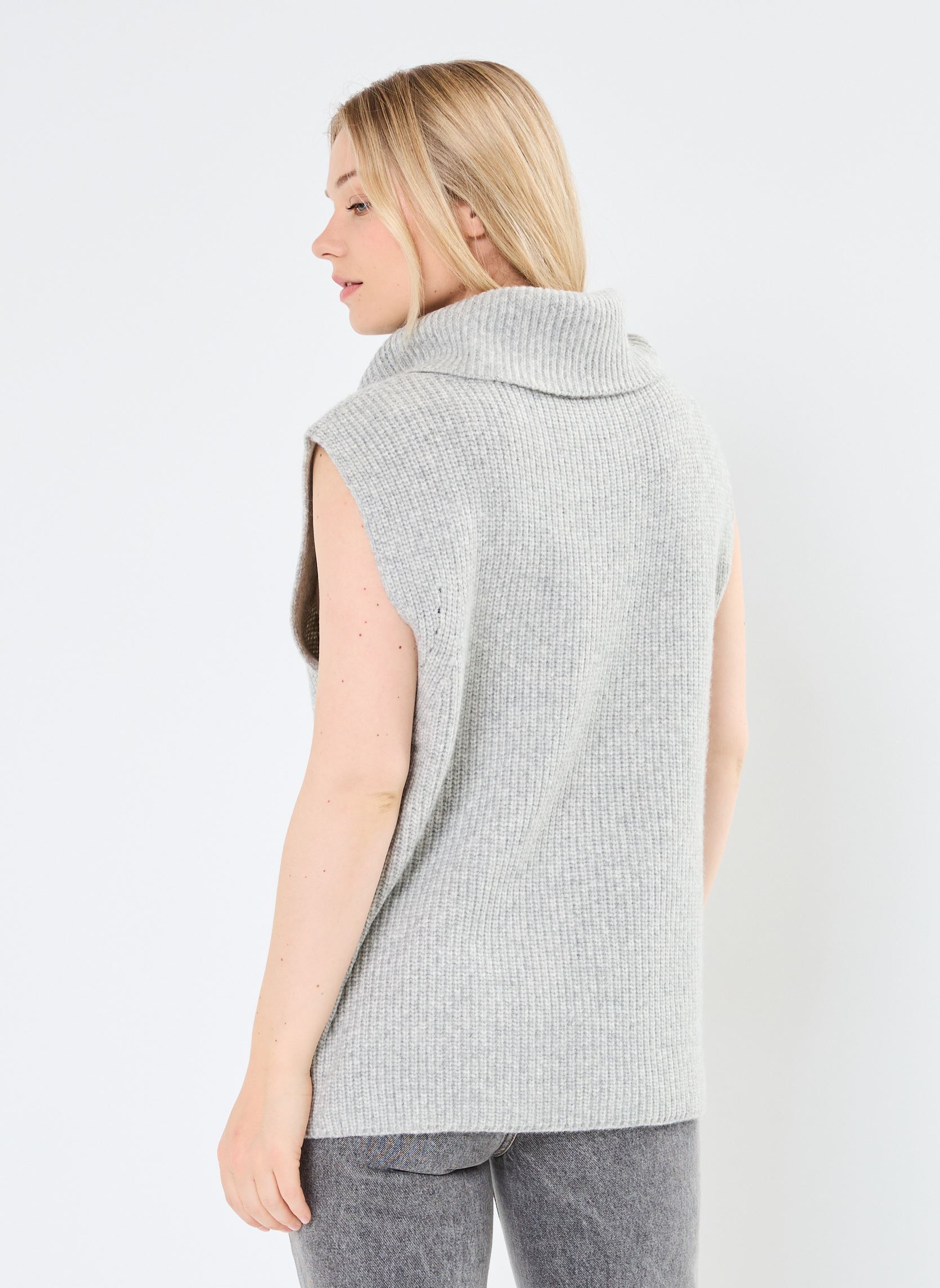 Pullover IHMYLLE WA3 damen grau Ichi Pullover IHMYLLE WA3 damen grau LIGHT GREY MELANGE