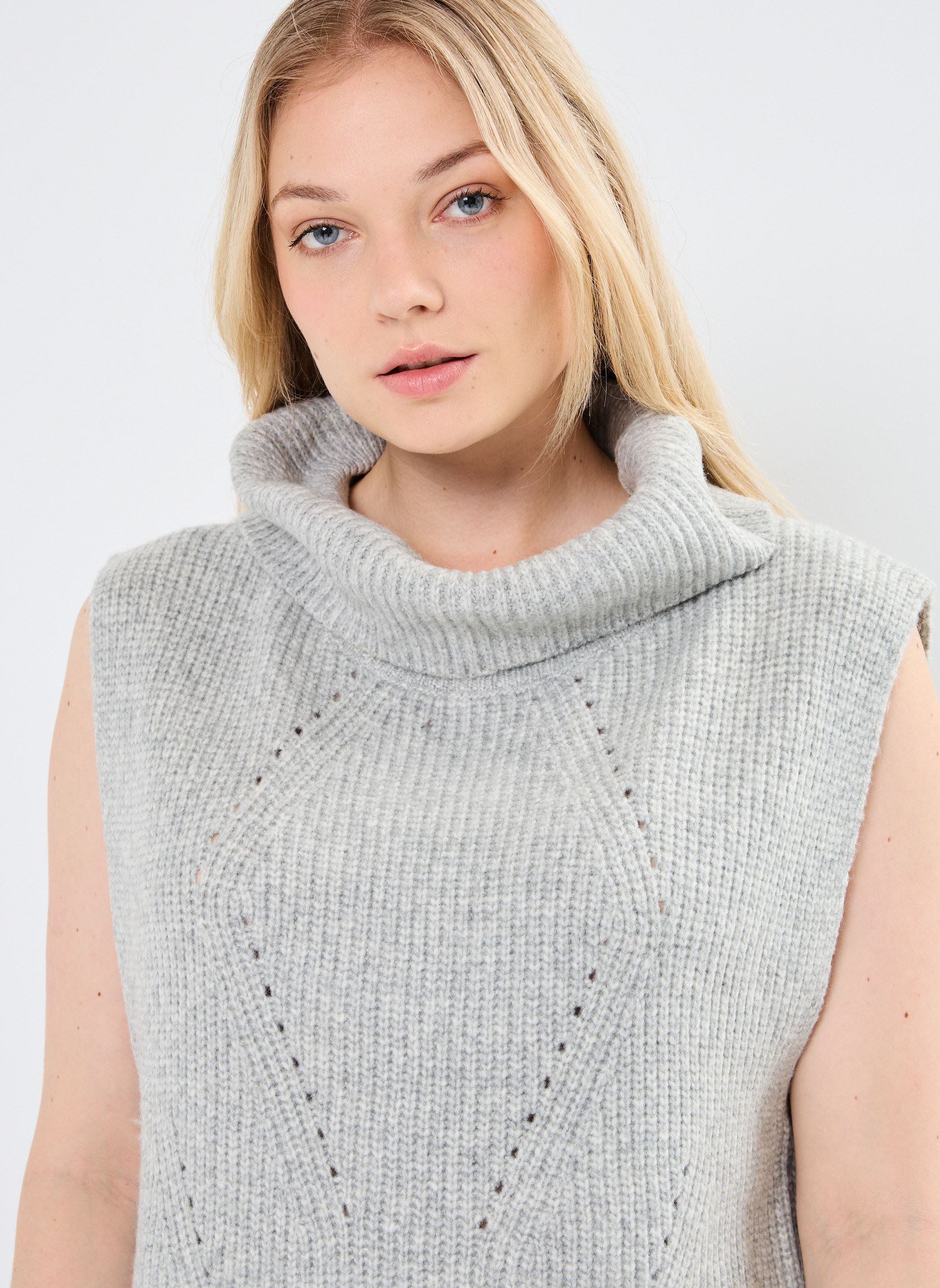 Pullover IHMYLLE WA3 damen grau Ichi Pullover IHMYLLE WA3 damen grau LIGHT GREY MELANGE