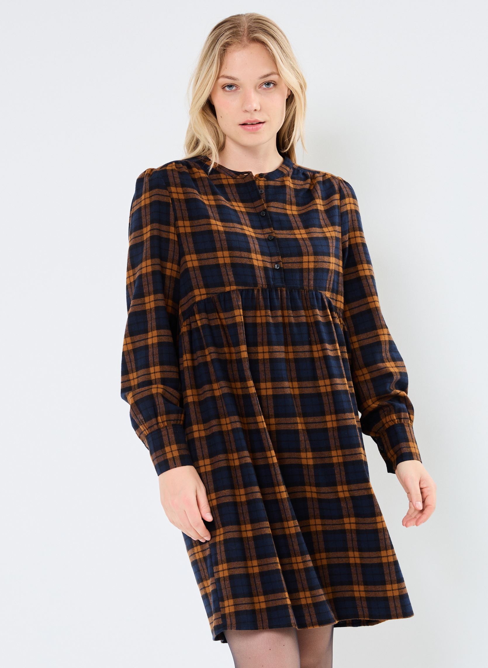 Robes IHTAMANNA DR femme marron Ichi Robes IHTAMANNA DR femme marron Monk's Robe